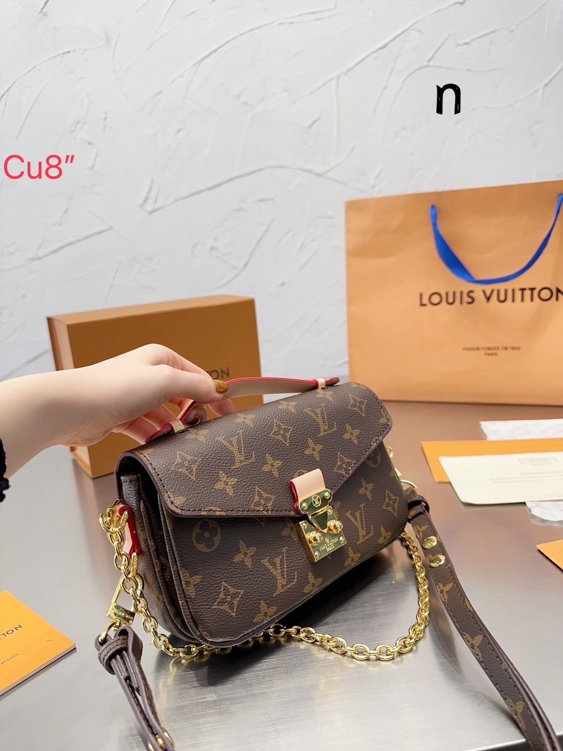 LV Pochette Métis East West / LV Metis / LV BAG พร้อมส่ง 5 สี กระเป๋าสะพายทรงพอช คลาสสิค ดีไซน์เรียบหรู งานสวยเป๊ะ