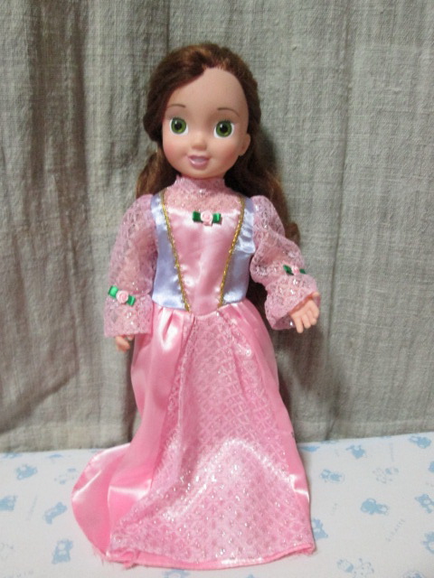 Disney Before Once Upon a Time Princess Belle Doll - Classic little princess from beauty and the beast ของเล่นมือสอง