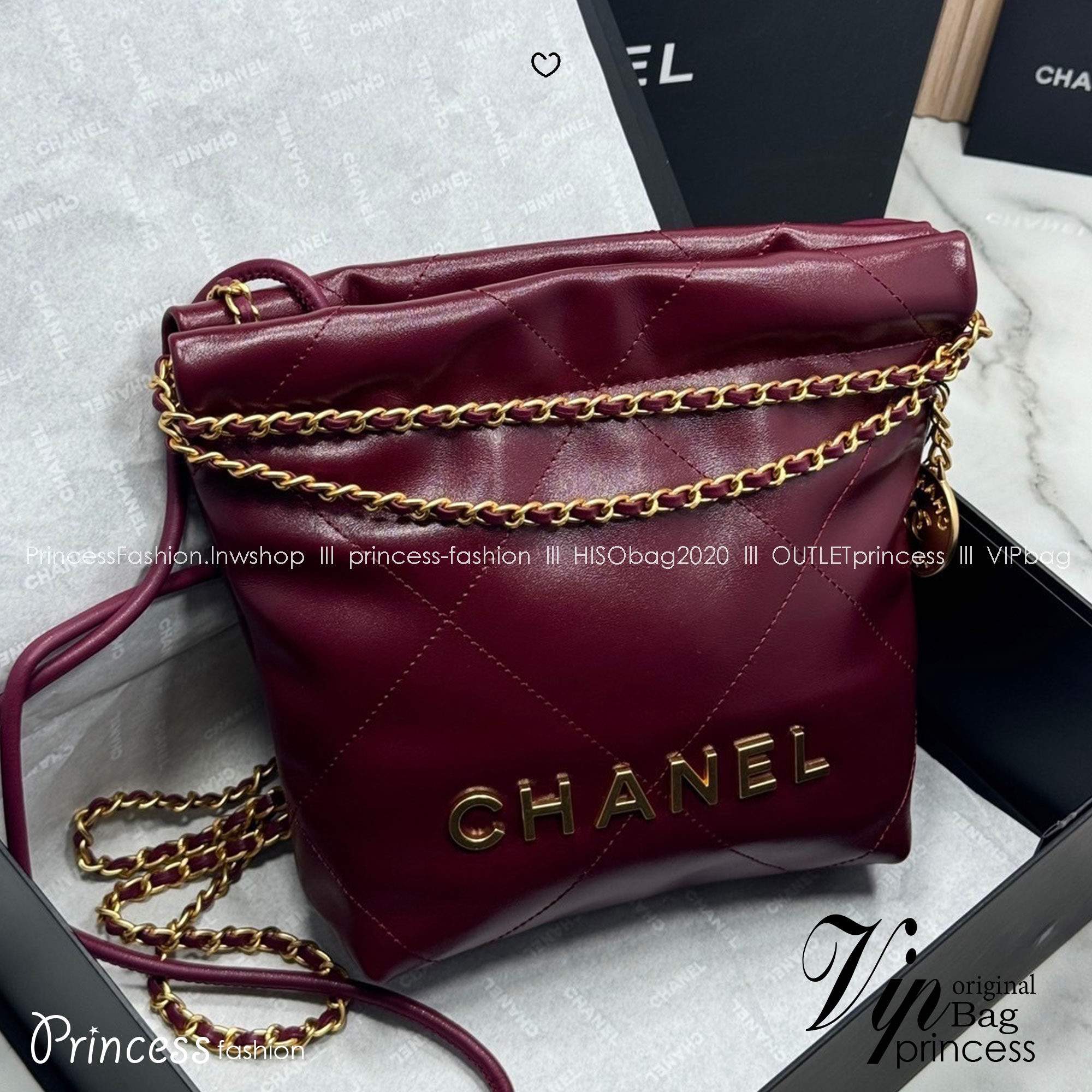 พร้อมส่ง 11 สี ORI หนังแท้ | CHANEL 22 Mini Handbag กระเป๋าสะพายสุดหรู รุ่นยอดนิยม 🤍 เกรดออริจินอล หนังแท้ ภาพถ่ายจากงานขายจริง ใช้งานต่างประเทศได้