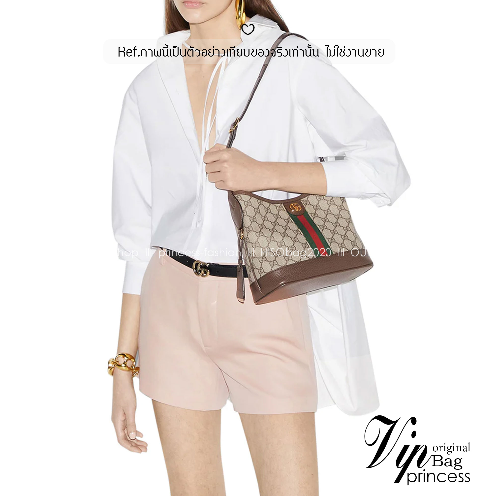 GUCCI GG Ophidia shoulder bag / GUCCI TOTE BAG กระเป๋าสะพายทรงโท้ท งานแคนวาสอย่างดี พิมพ์ลาย GG เต็มใบคมชัด สวยเป๊ะมาก ภายในโล่งกว้าง จุของได้เยอะ เป็นหนึ่งไอเอทที่สาวๆ หลงรัก แมทได้กับหลายชุดไม่ซ้ำ ใบจริงสวยมาก แนะนำค่ะ