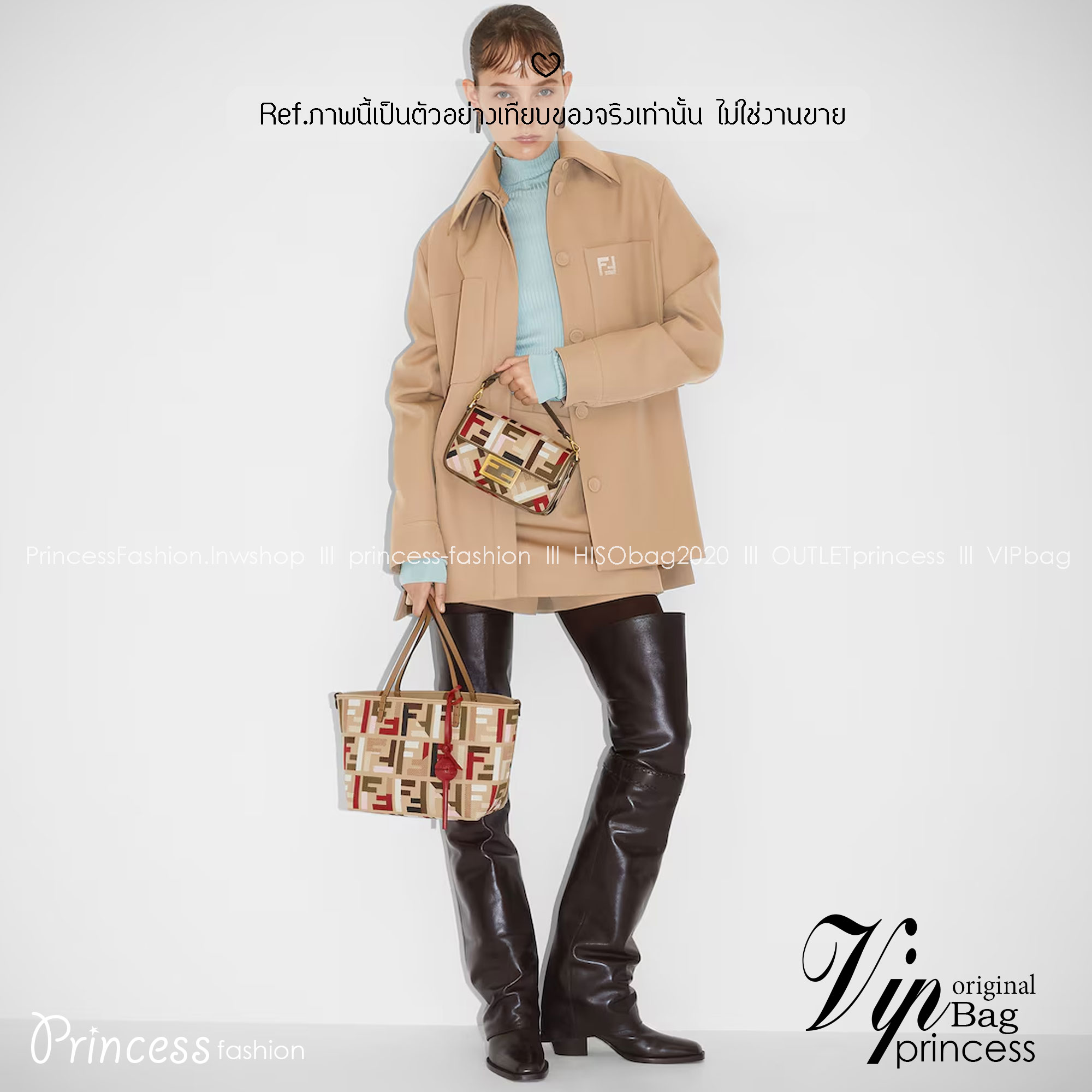 FENDI Small Roll shopper Bag / Fendi Bucket Bag @Chinese Valentine’s Day Limited Edition shopper กระเป๋าทรงบัคเก็ต ดีไซส์สวยหลากสี ในเทศกาลจีนวาเลนไทน์ โดดเด่นด้วยลายนูน FF เป็นเอกลักษณ์ที่ปักด้วยเส้นด้ายหลากสี