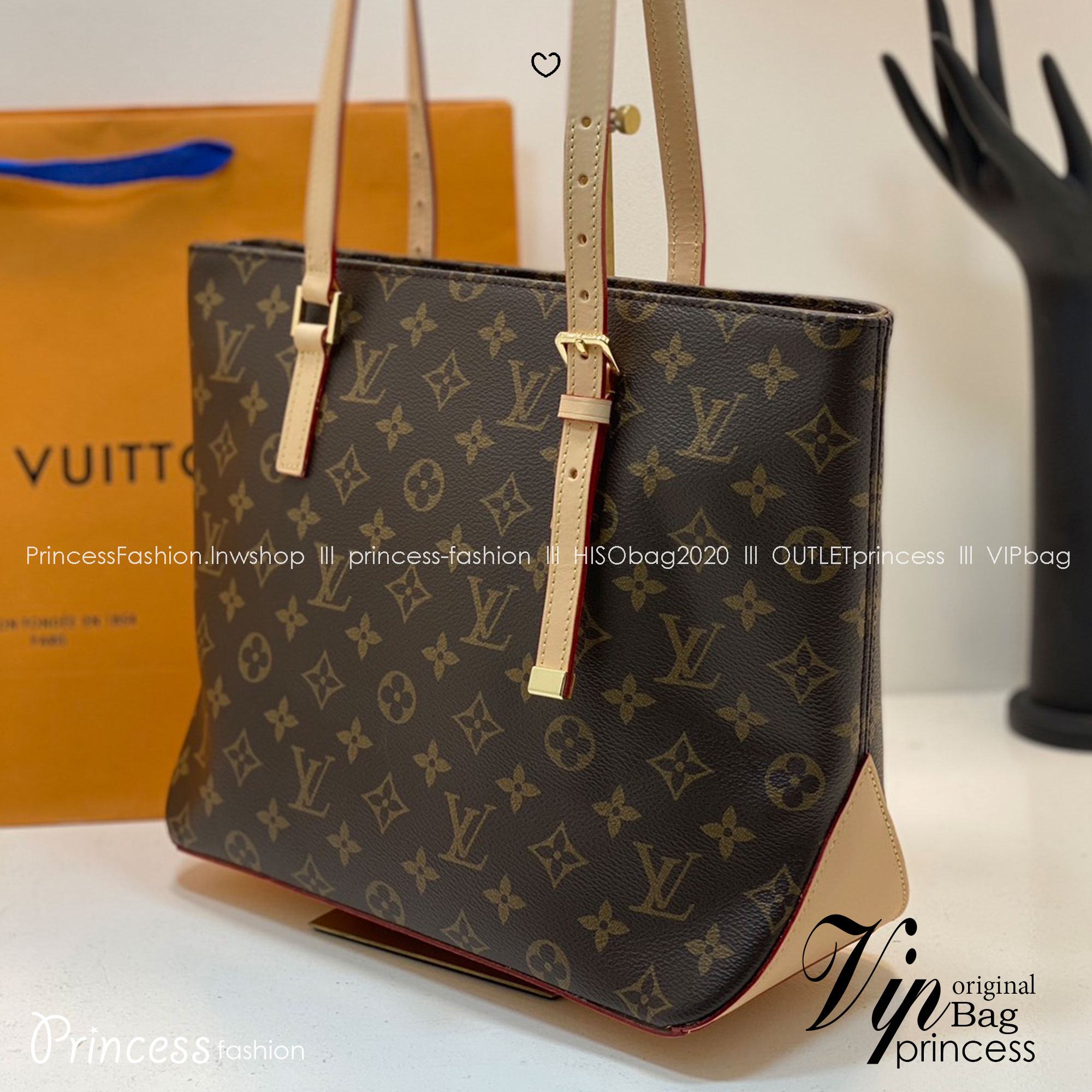 LV Piano handbag Monogram Canvas / LV Tote Bag Classic for the Fall-Winter 2024 collection กระเป๋าทรงโท้ทรุ่นใหม่แบรนด์หรู สวยโดดเด่นทันสมัยตลอดกาล เกรดออริ เทียบแท้ 1:1 ใช้งานต่างประเทศได้