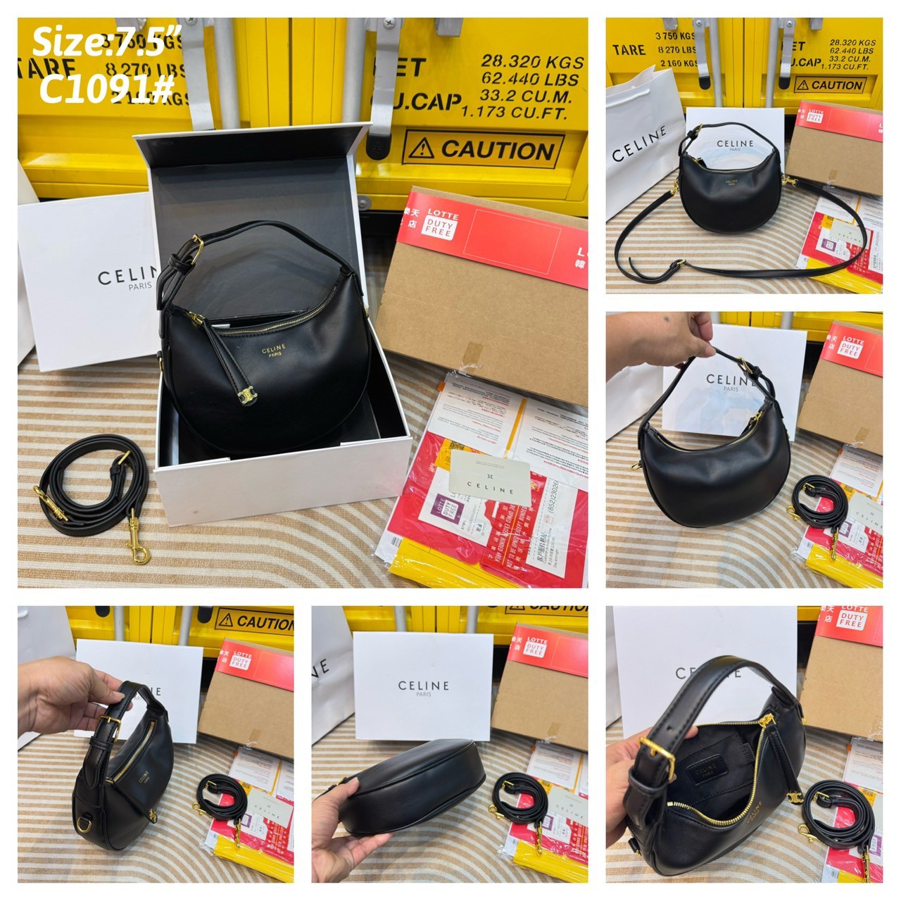 Celine Lulu Teen Bag กระเป๋าสะพายน้องใหม่ไฟแรง ปรับดีไซน์ใหม่แบบสวยสับคงความคุณหนูลัคชูในตัว รูปทรงพอชโฮโบยอดนิยมสวยคลาสสิคใช้งานได้ง่าย แมทช์ได้หลากหลายสไตล์