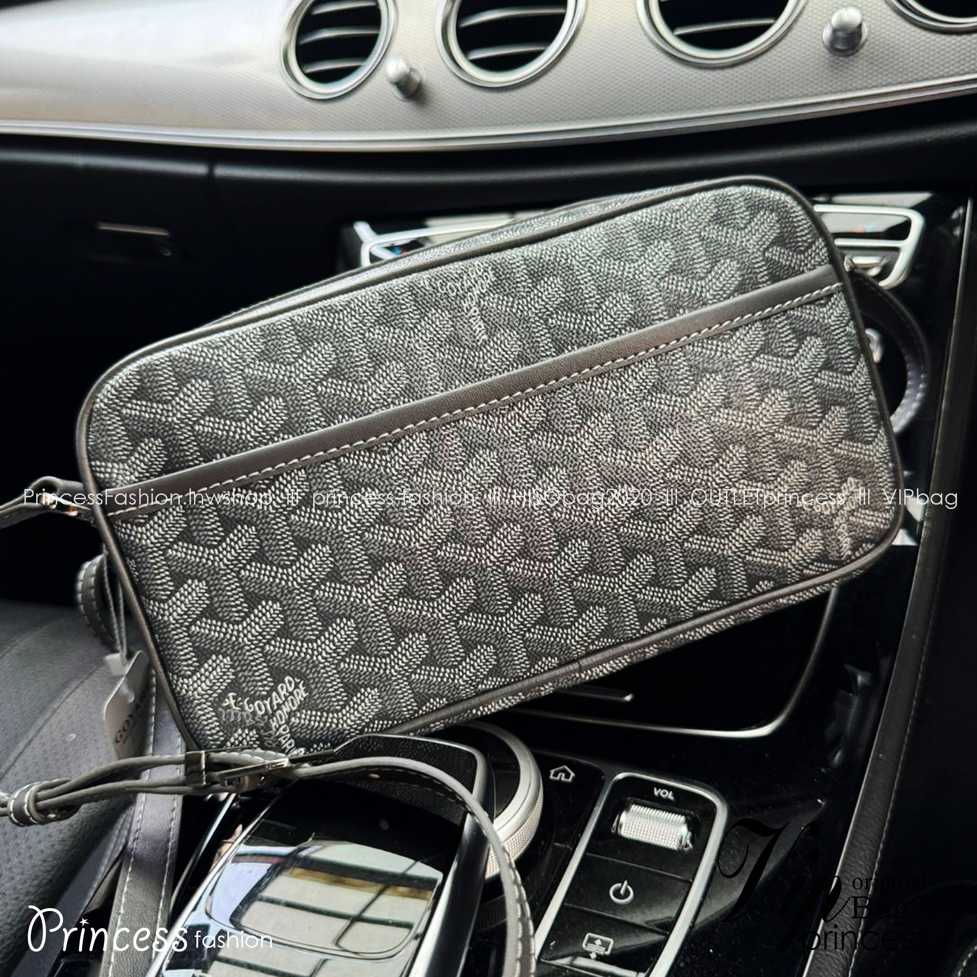 พร้อมส่ง 4 สี Goyard Cap Vert Crossbody Bag กระเป๋าสะพายสัญชาติฝรั่งเศส เกรดออริ สลับแท้ 1:1 ใช้ต่างประเทศได้