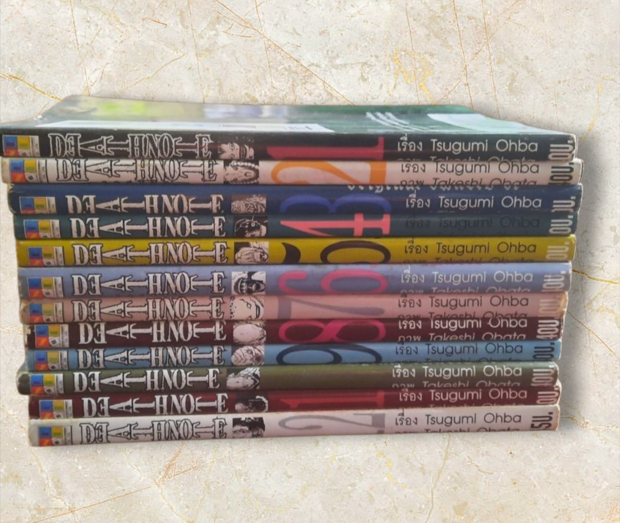 DEATH NOTE ครบชุด 12 เล่มจบ สภาพสะสม