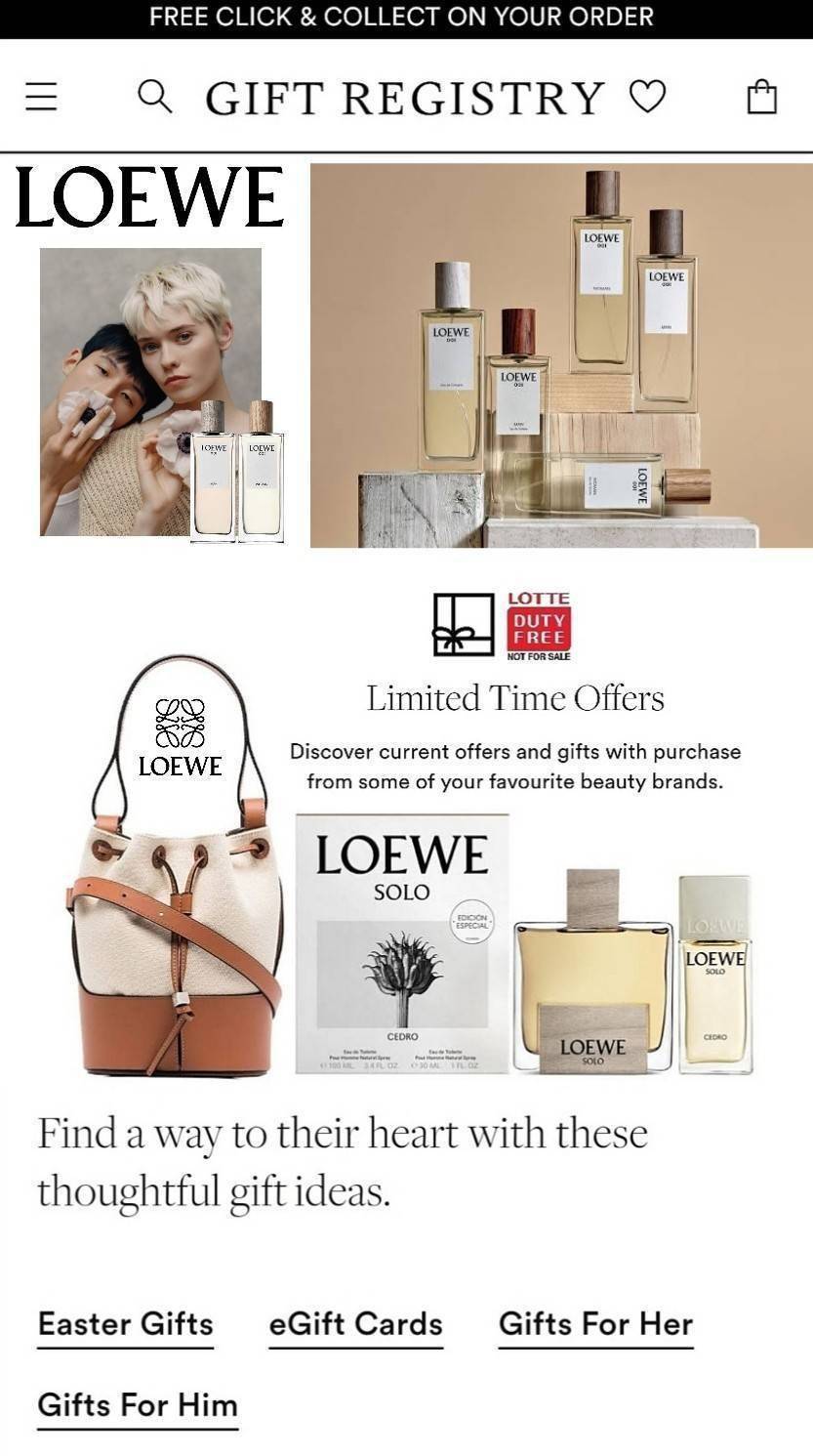 พรีเมี่ยมกิ๊ฟแท้ 100% 】LOEWE CROSSBODY BUCKET BAG GIFT WITH PURCHASE (GWP) กระเป๋าถือหรือสะพายพรีเมี่ยมกิ๊ฟ Limited Edition จาก LOEWE PERFUME DUTYFREE COUNTER