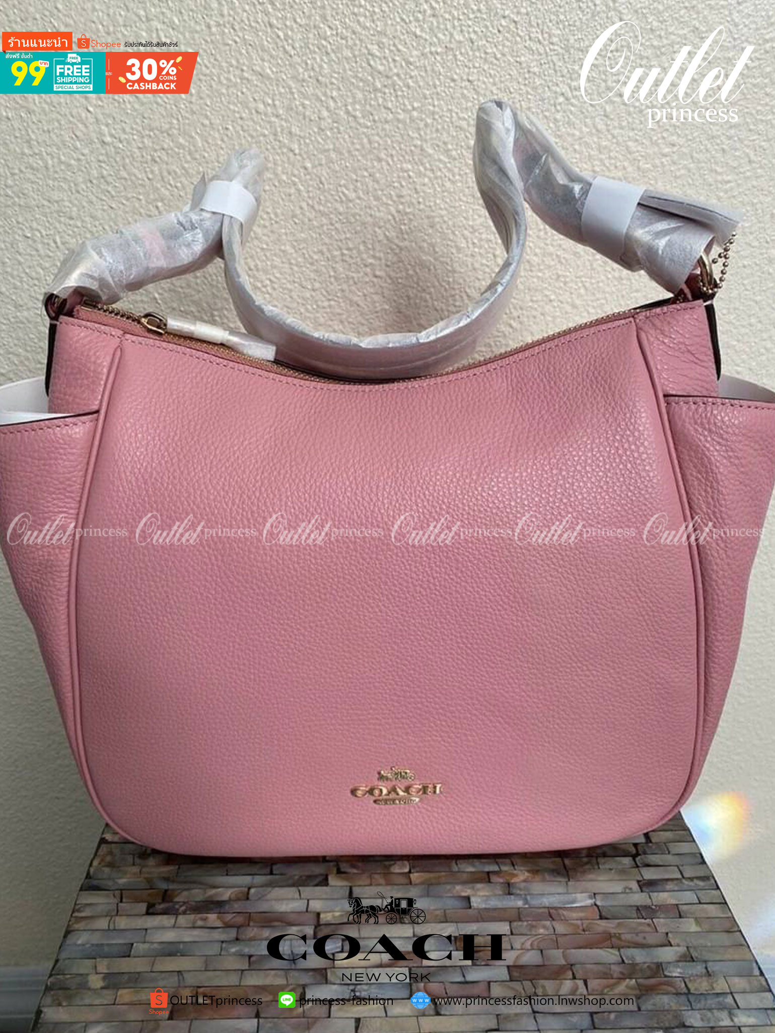 สินค้าออกใหม่ พร้อมคอลเลคชั่นสีใหม่ล่าสุดค่ะ! COACH RORI SHOULDER BAG ((C2855)) พร้อมส่งที่ไทย สวยก่อนใครแน่นอนค่ะ! กระเป๋าสะพายไหล่ หนังแท้ชั้นดีที่สุด หนังนิ่ม ทรงสวย หลงรักแน่นอนค่ะ
