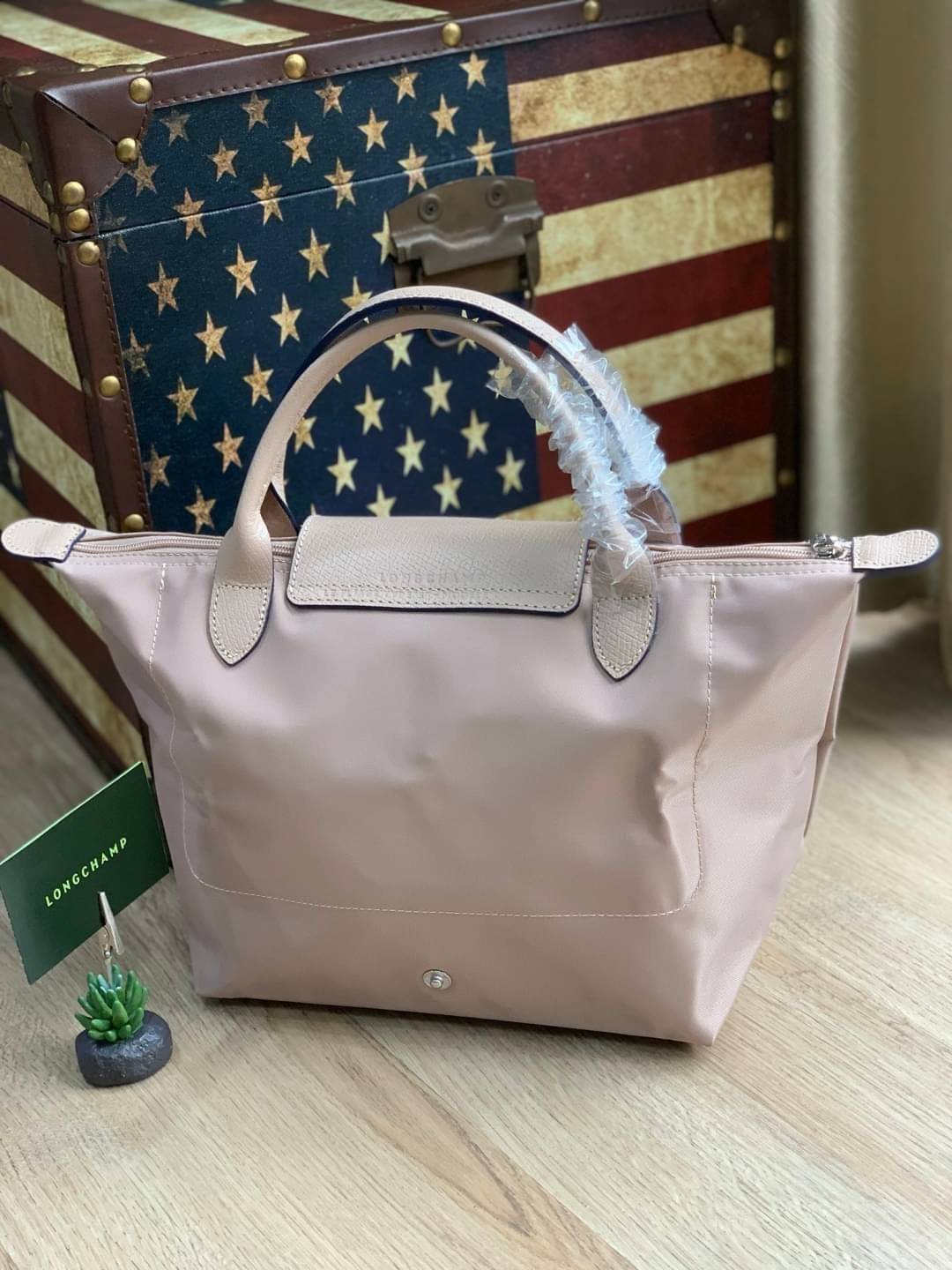 ของแท้ 💯% Longchamp Le Pliage Top Handle S พลาดไม่ได้กับสีใหม่แบบพาสเทล มองแล้วสบายตา