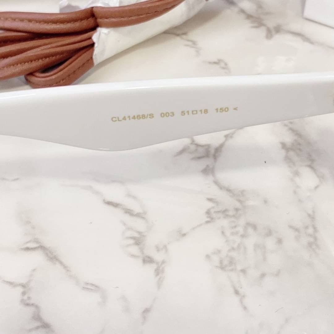 แว่นตาลิซ่า Celine Sunglass เกรดท็อปออริ 1:1 สลับแท้ เกรดดีสุด ใช้งานต่างประเทศได้ มาพร้อมกระเป๋าใส่แว่นปักลายซีลีน ภาพถ่ายจากงานขายจริง