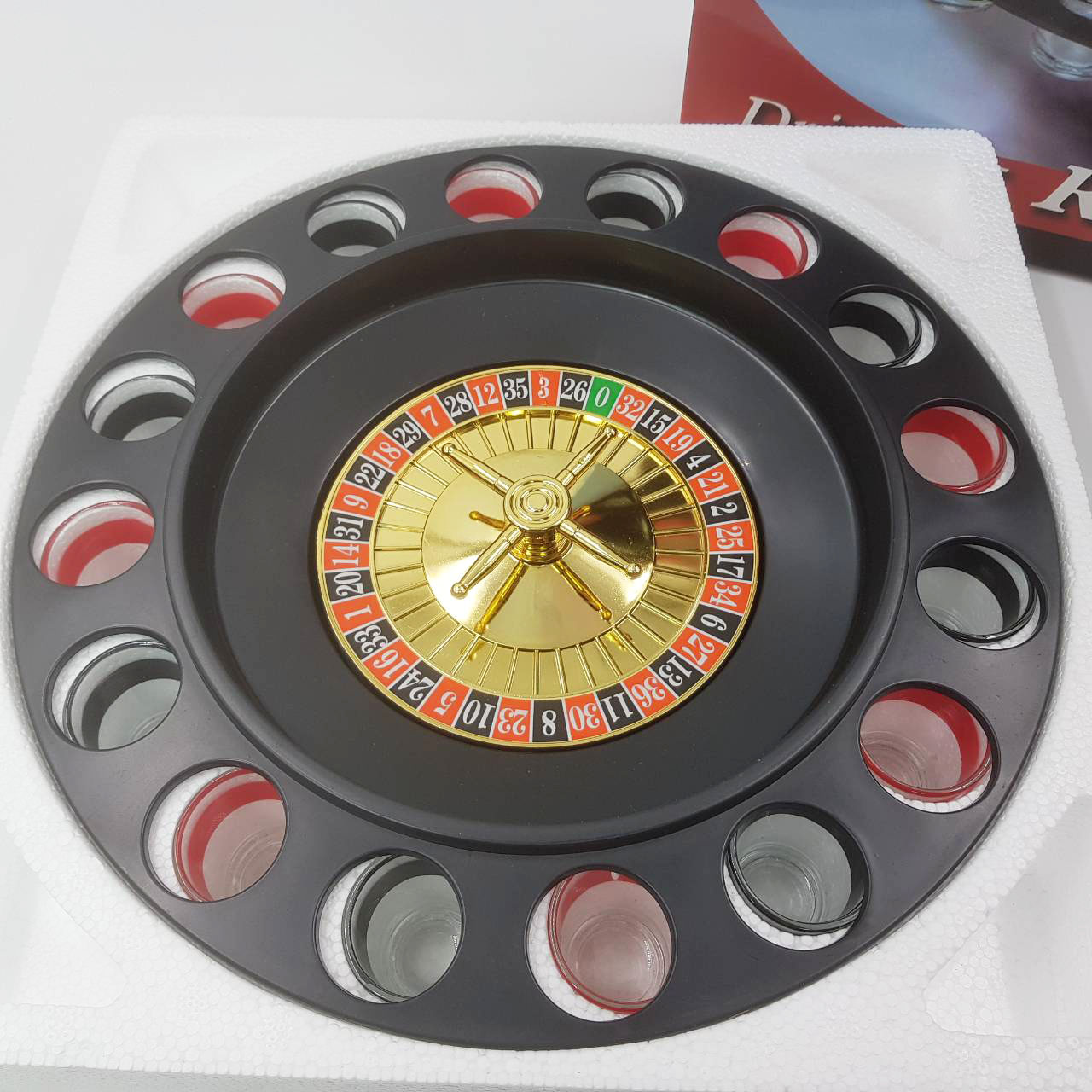 รูเล็ตนักดื่ม 16 แก้ว (Roulette Game)