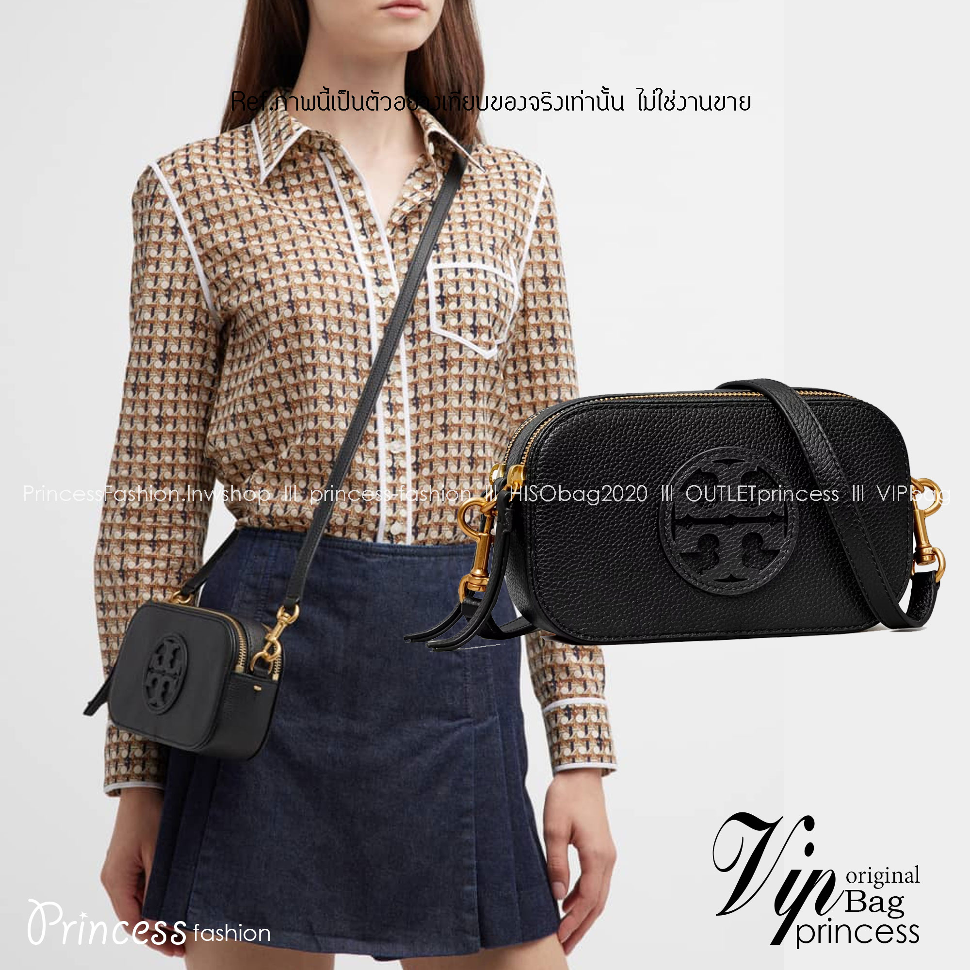 TORY BURCH Miller Mini Crossbody Bag / TORY CAMERA BAG / TORY BAG พร้อมส่ง 5 สี กระเป๋าสะพายใบเล็กมินิมอลในรูปทรงใหม่ที่คล่องตัว