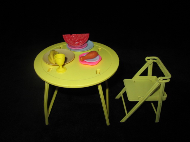 Barbie's Great Kitchen and Laundry Machine Furniture Set เฟอร์นิเจอร์บาร์บี้แท้มือสองสภาพดี