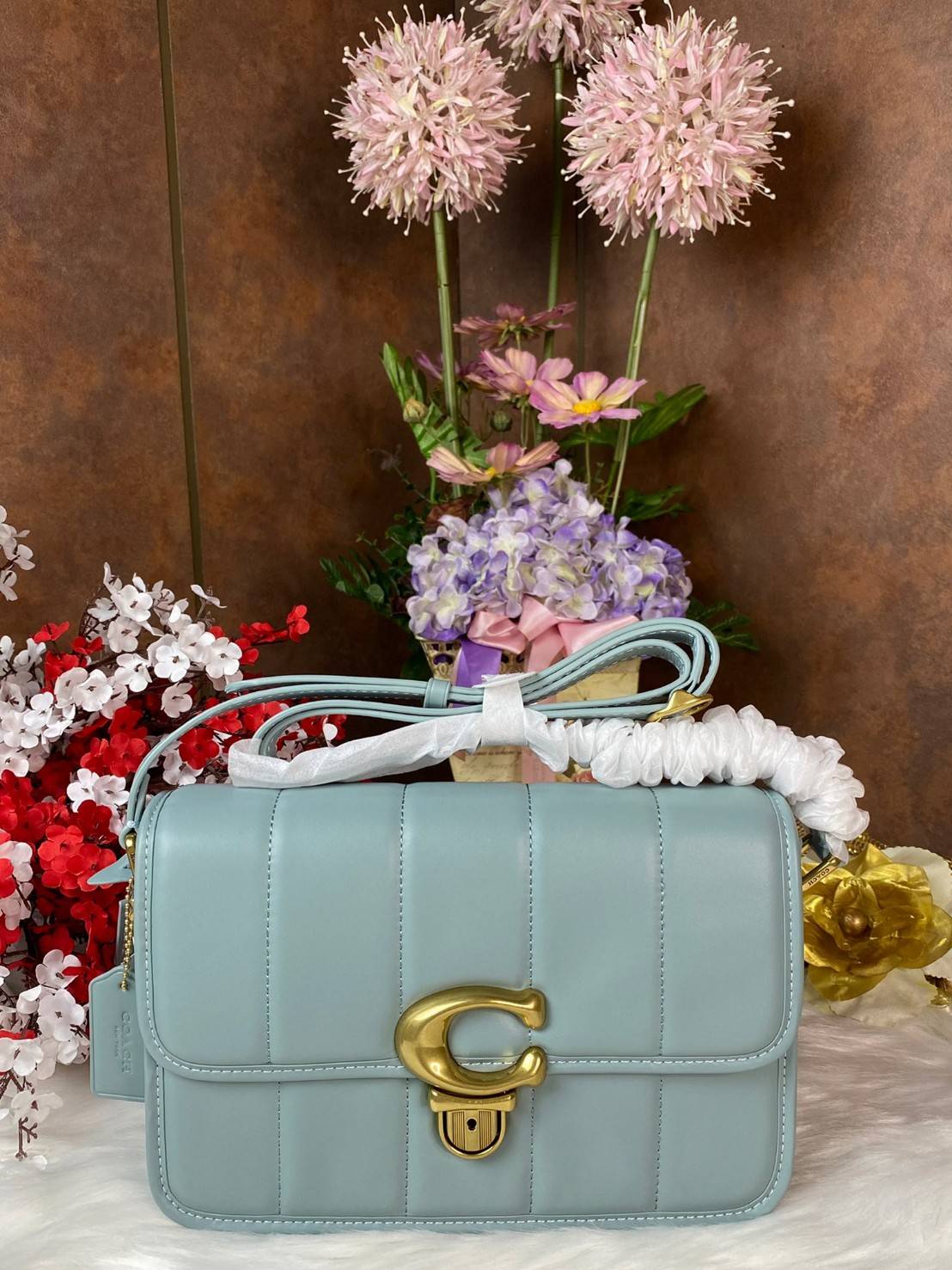 Coach Studio Shoulder Bag With Quilting c7725 พร้อมส่งที่ไทย