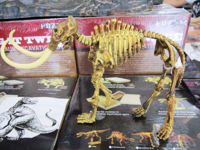 ชุดขุดฟอสซิลDig it Twice (แบบเล่นสองรอบ ขุดแล้วนำมาประกอบเป็นโมเดลได้)