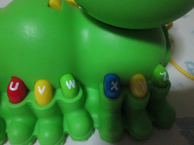 Leap Frog Green Alphabet Pal Caterpillar Learning Toy ของเล่นมือสอง (หนอนน้อยสอนภาษา)