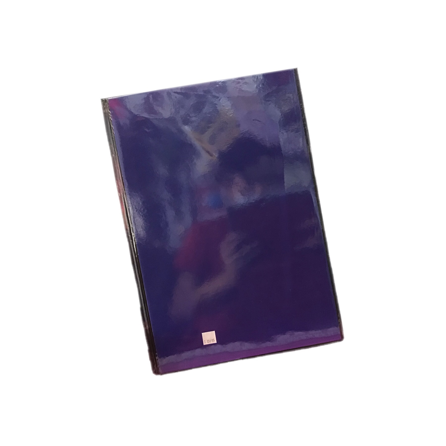 สมุดปกน้ำเงิน #1 ปกเคลือบ 4/52 แผ่น ขนาด 26*37.5 ซม. MH