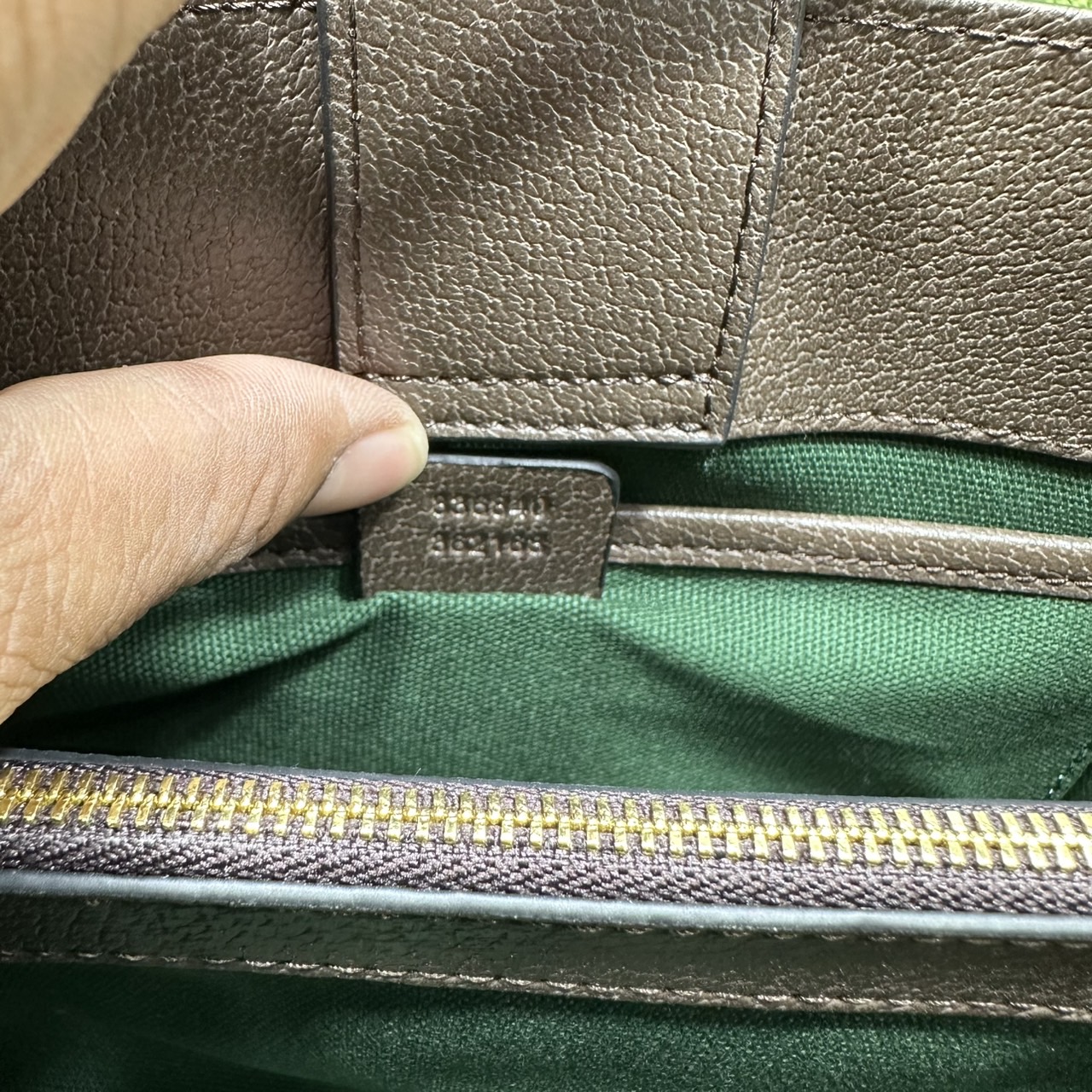 ORI หนังแท้ | Gucci Ophidia small tote bag Monogram Double G / Gucci Tote Bag กระเป๋าสะพายทรงโท้ทใบเล็ก คอลเล็กชั่น Ophidia ไฮไลท์รูปทรงและฟังก์ชั่นการใช้งานที่ได้รับการตีความใหม่