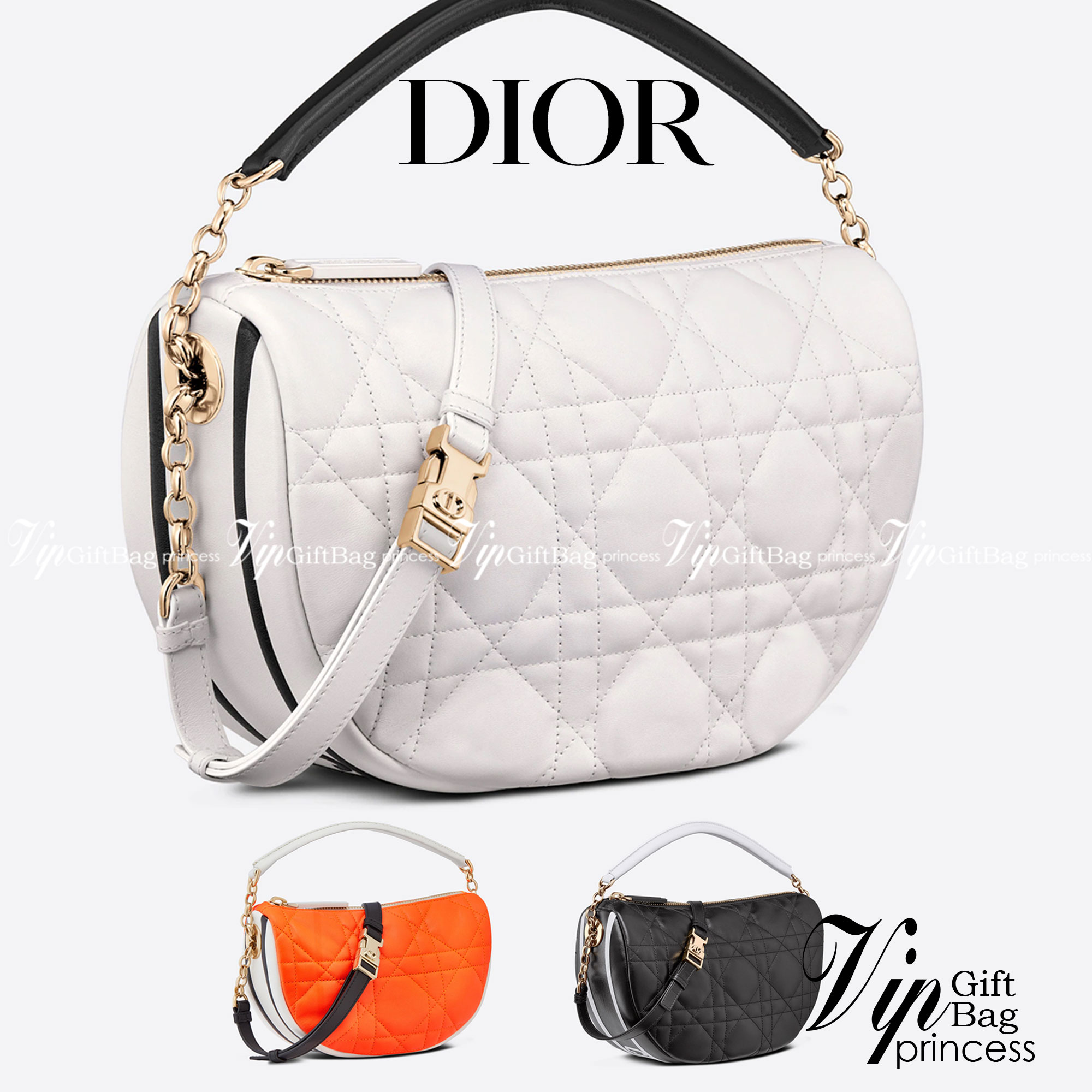 หนังแท้ DIOR MEDIUM DIOR VIBE HOBO BAG รุ่นใหม่ล่าสุด พร้อมส่งที่ไทย เกรดออริจินอลหนังแท้ สวยมากค่ะ ภาพสินค้าถ่ายจากงานขายจริง ใช้งานต่างประเทศได้
