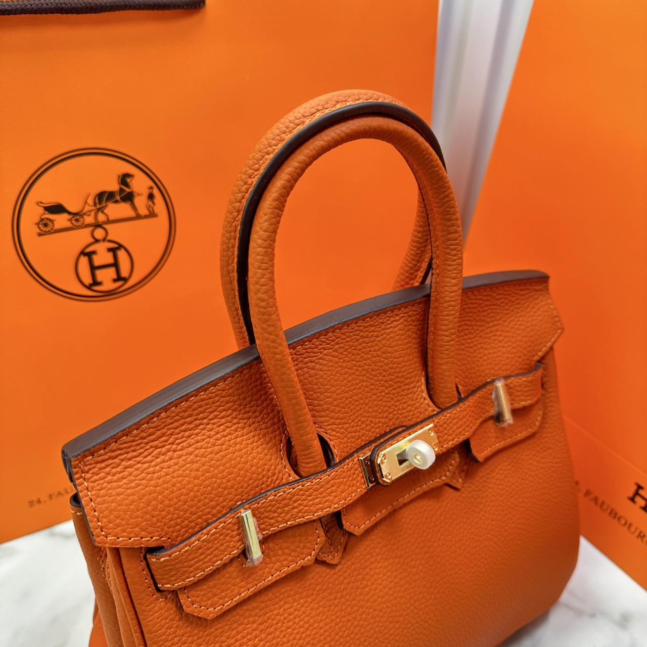 ORI หนังแท้ | Hermes Birkin 25 / Birkin 30 กระเป๋าสะพายที่สุดแห่งหรูหราลัคชู นิยามของความสง่างามเหนือกาลเวลา แบรนด์เนมในฝัน งดงามดั่งเจ้าหญิง