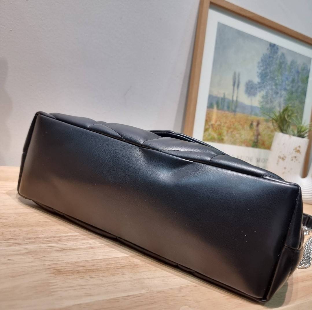 YSL PUFFER SMALL CHAIN BAG IN QUILTED / Yves Saint laurent puffer small chain bag in quilted กระเป๋าสะพายรุ่นยอดนิยม ทรงสวย ใช้ได้บ่อยไม่มีเบื่อ