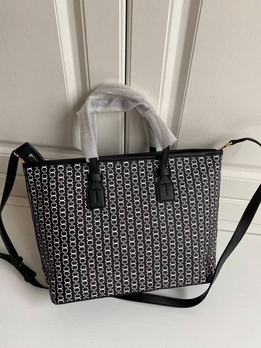 ของแท้ BEST SELLER!! TORY BURCH TOTE BAG กระเป๋าสะพายไหล่ทรงช้อปปิ้ง ทรงคลาสสิค ฮิตตลอดกาล ทรงสวยขนาดกำลังดี