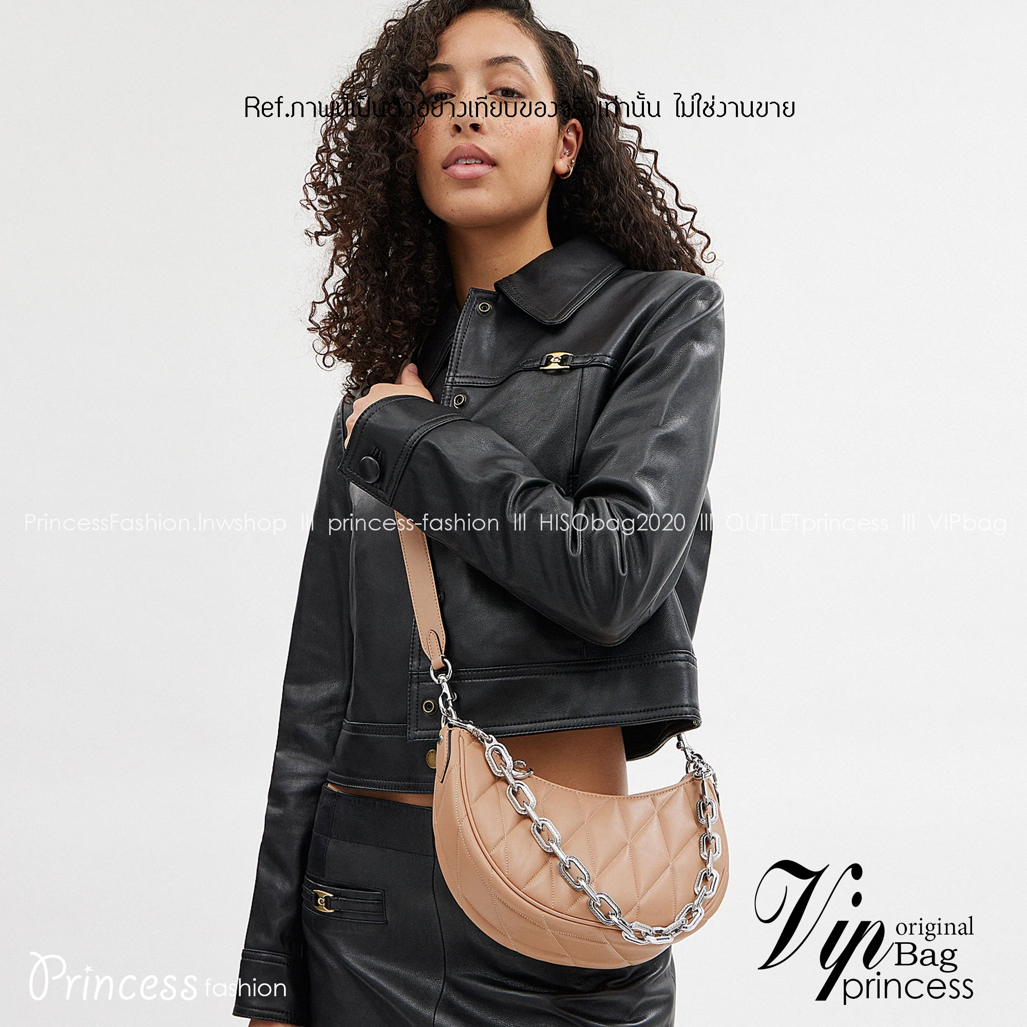 พร้อมส่ง 4 สี COACH CP148 MIRA SHOULDER BAG WITH PILLOW QUILTING กระเป๋าสะพายดีไซน์สวย 🧡 เกรดท็อปออริจินอล 1:1 สลับแท้ เกรดดีสุด ใช้งานต่างประเทศได้