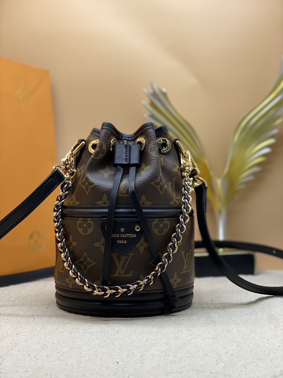 LV Bucket Bag 16cm 💖เกรดออริ 1:1 สลับแท้ ใช้งานต่างประเทศได้ ภาพถ่ายจากงานจริง