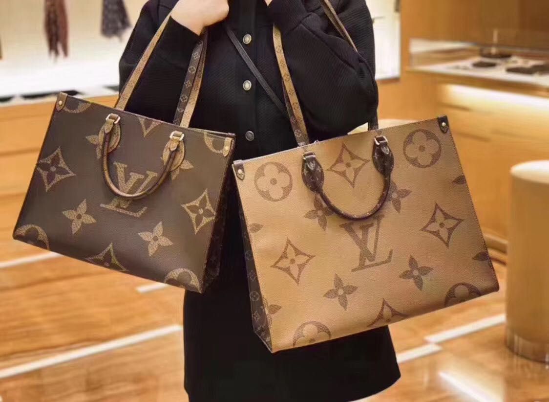 หนังแท้ LOUIS VUITTON ONTHEGO GM พร้อมส่งที่ไทย เกรดใช้งานต่างประเทศได้