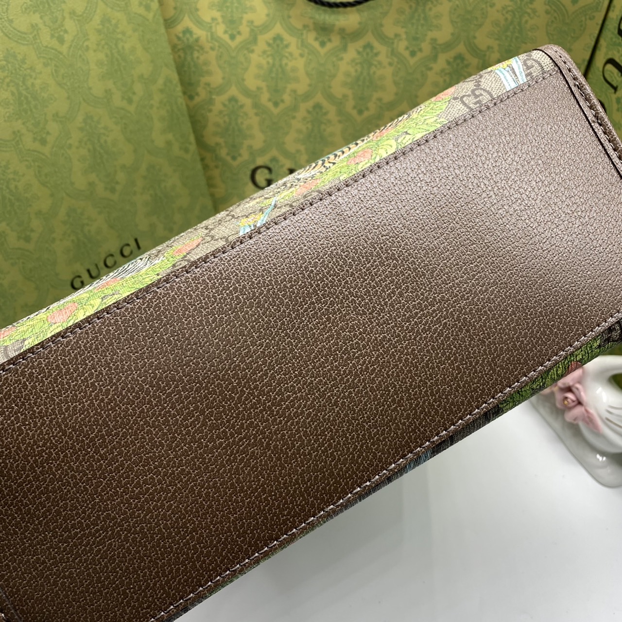 หนังแท้ GUCCI Tiger GG small tote bag พร้อมส่งที่ไทย