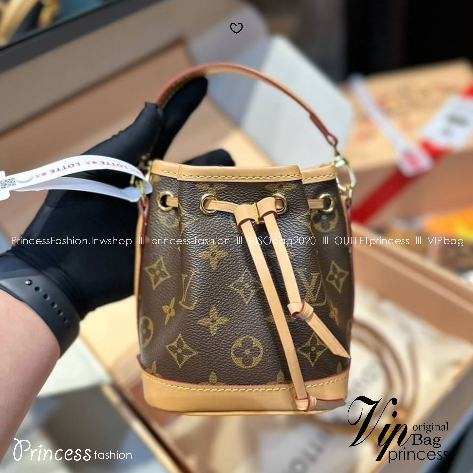 LV Nano Noe Monogram Canvas / LV Mini Bucket Bag กระเป๋าสะพายทรงบัคเก็ตไซส์มินิน่ารัก อีกหนึ่งรุ่นท็อปฮิต ที่ไม่มีไม่ได้จริงๆ