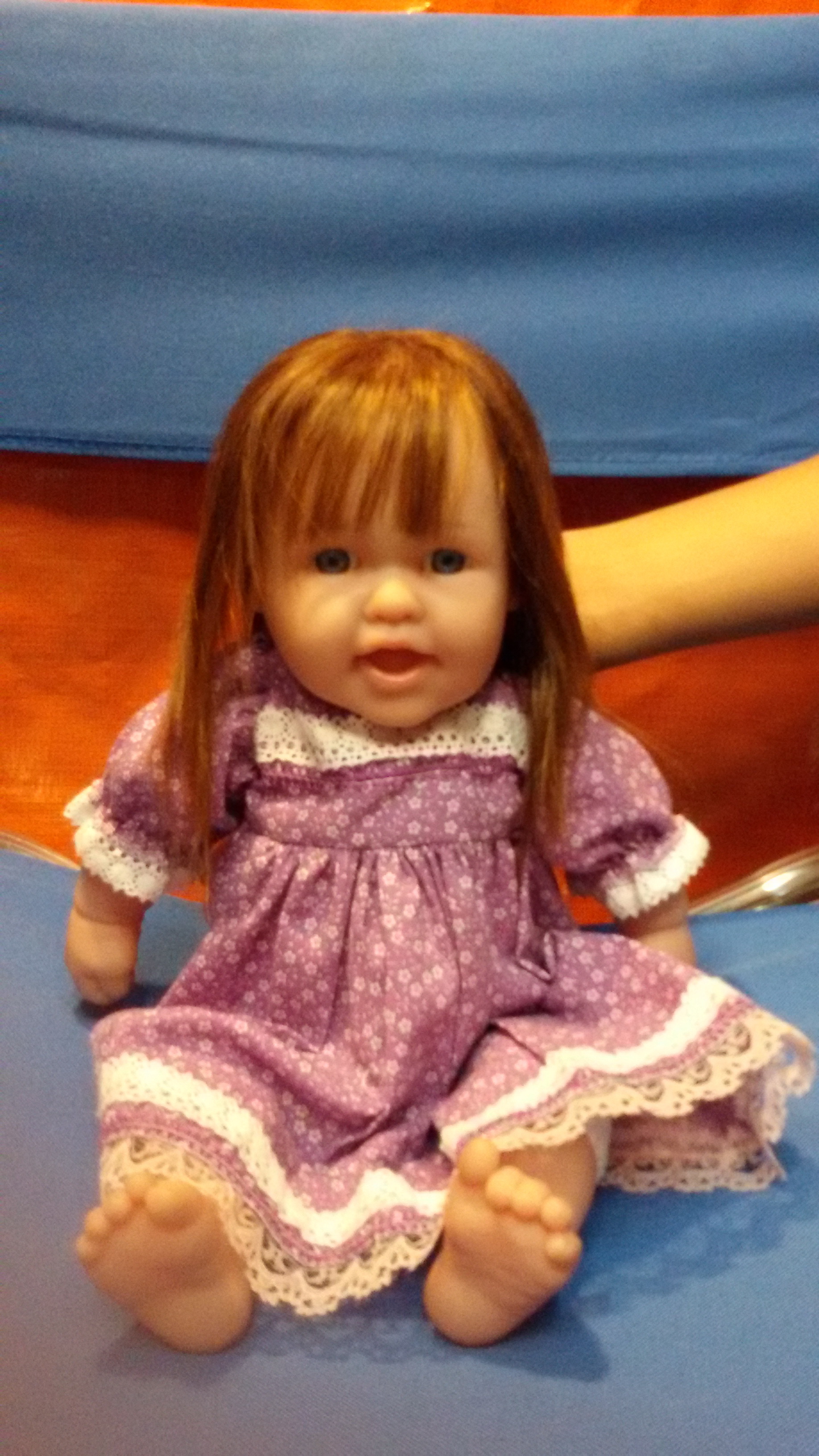 ตุ๊กตา Berenguer Baby Girl Doll ตุ๊กตาเหมือนเด็กจริงมือสอง