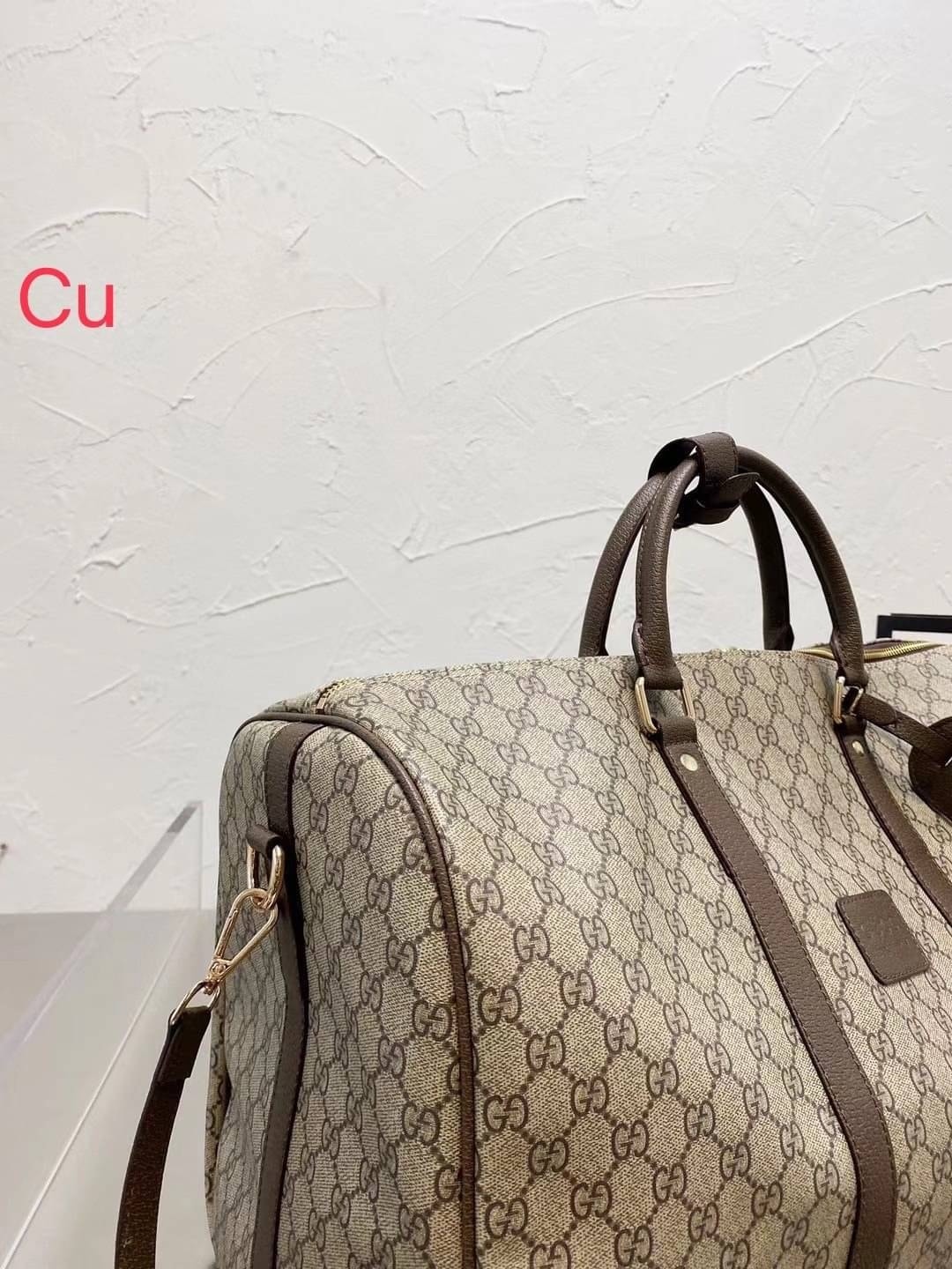 GUCCI Keepall Bag / GUCCI travel bag / GUCCI Duffle Vintage Monogram Travel Bag กระเป๋าเดินทาง เตรียมความพร้อมสำหรับทริปเที่ยวช่วงสิ้นปี!! ดีไซน์เรียบง่าย แฝงความคลาสสิค ที่ใช้ได้ทั้งชายและหญิง