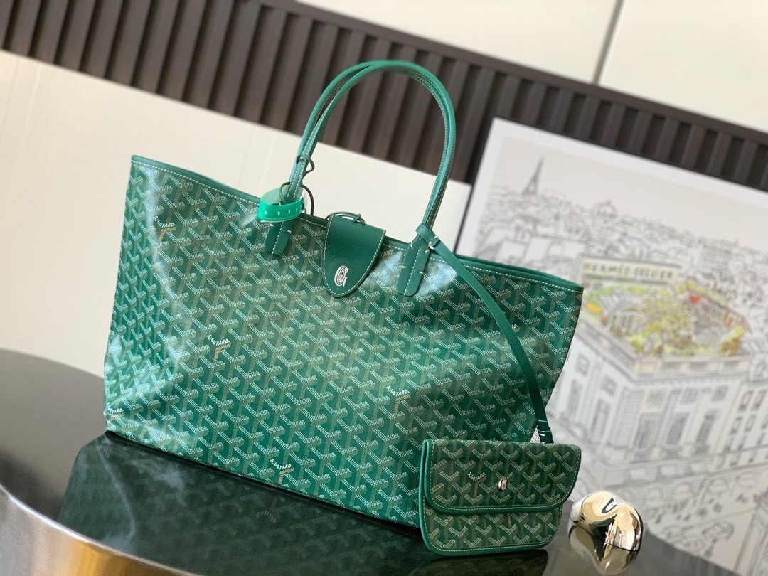 GOYARD PM TOTE BAG กระเป๋าทรงโท้ทใบใหญ่ หนังแท้สวยเป๊ะ เกรดท็อปออริ สลับแท้ 1:1 เกรดดีสุด ใช้ต่างประเทศได้ ผ่านทุก ตม.