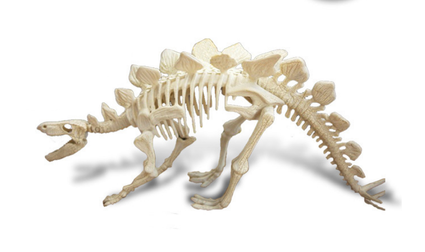 ของเล่นชุดขุดฟอสซิลโครงกระดูกไดโนเสาร์สำหรับเด็ก