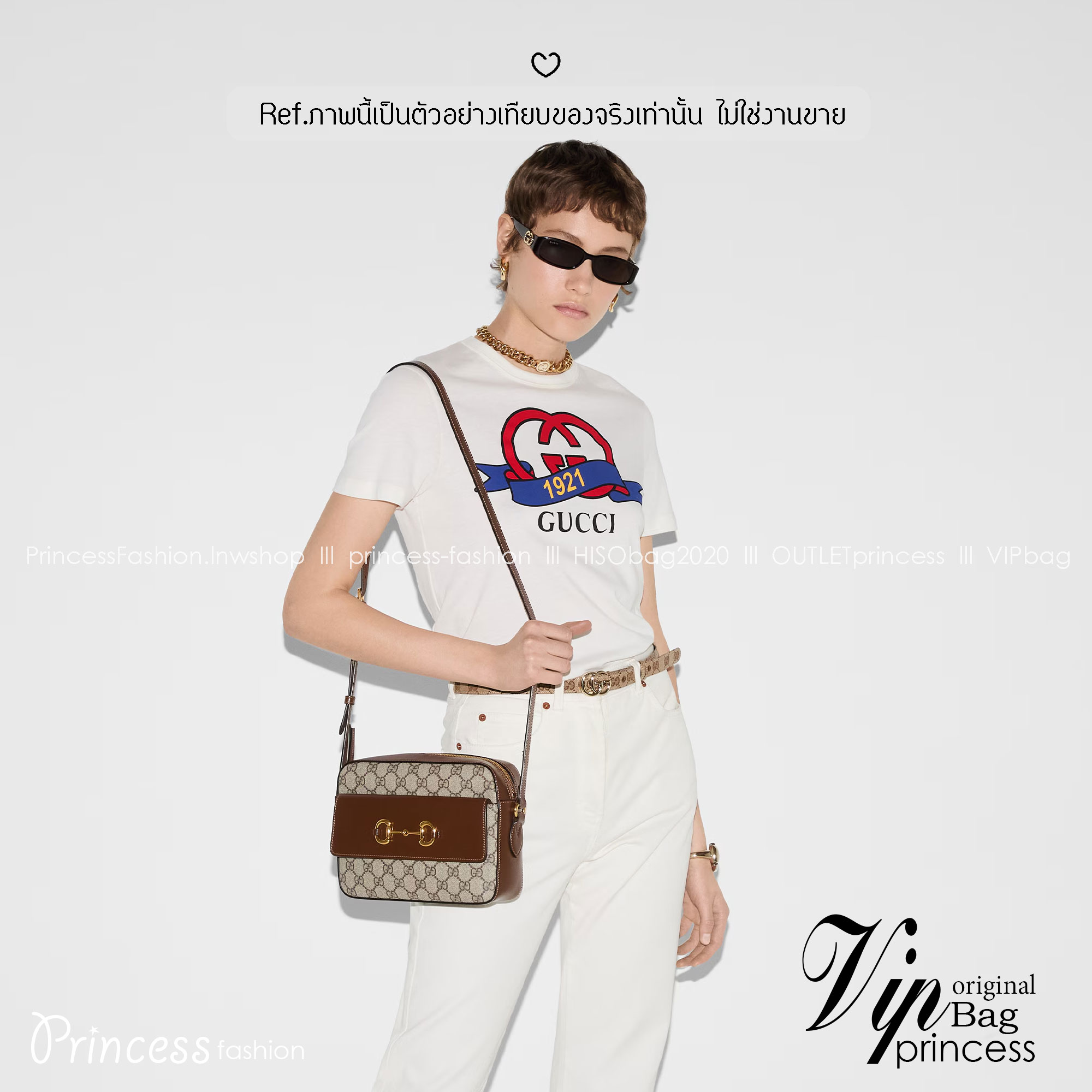 GUCCI Horsebit 1955 small shoulder bag กระเป๋าสะพายทรงคลาสสิค ทรงกล่องสวยอยู่ทรง ภายในเป็นช่องโล่ง ดีเทลสวย คุ้มค่า ผู้หญิงสะพายได้ ผู้ชายสะพายดี ราคาดีงาม!! ต้องไม่พลาดน้า