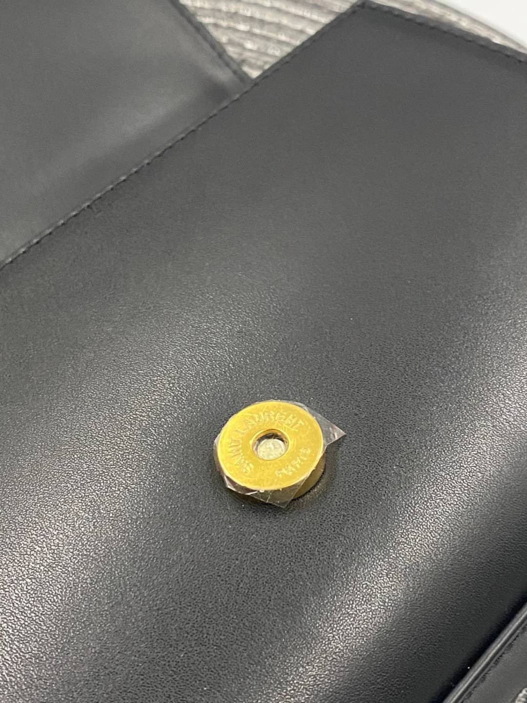 VIP 】หนังแท้ YSL Saint Laurent Monogram Kate Leather Shoulder Bag พร้อมส่งที่ไทย!! รุ่นหนังเรียบ อะไหล่ทอง