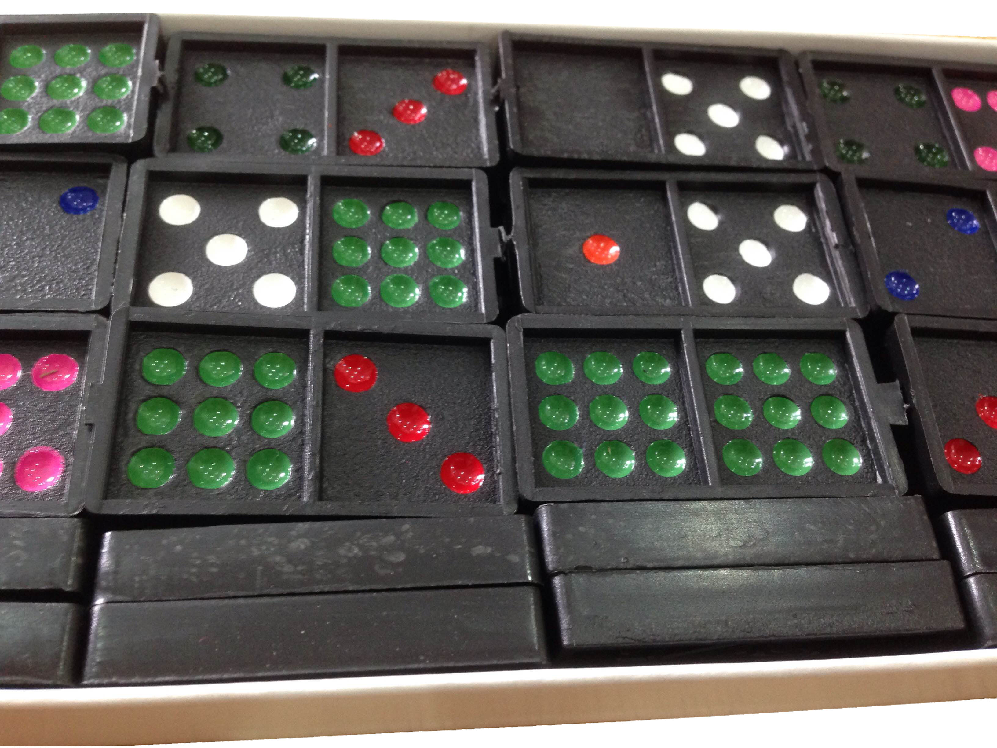 โดมิโน่พลาสติกNo.9071 จำนวน 55 ชิ้น