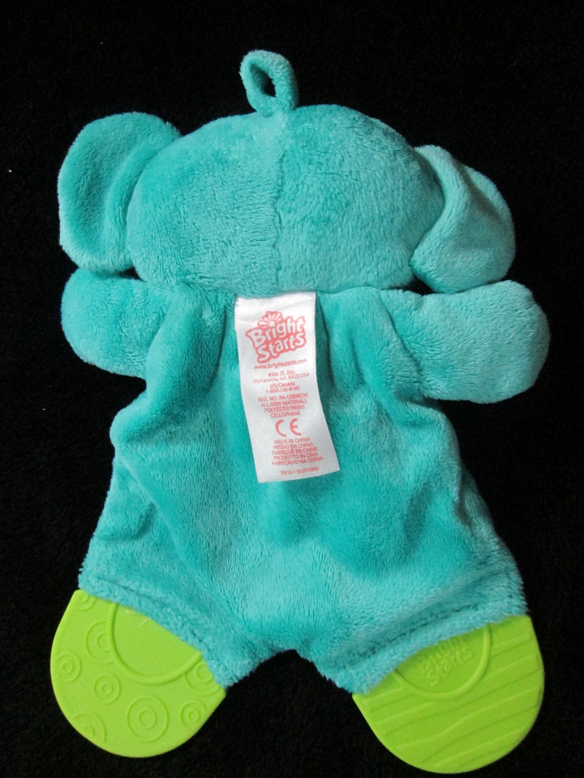 Bright Starts Elephant Snuggle & Teether. ของเล่นเสริมพัฒนาการสำหรับเด็กมือสอง