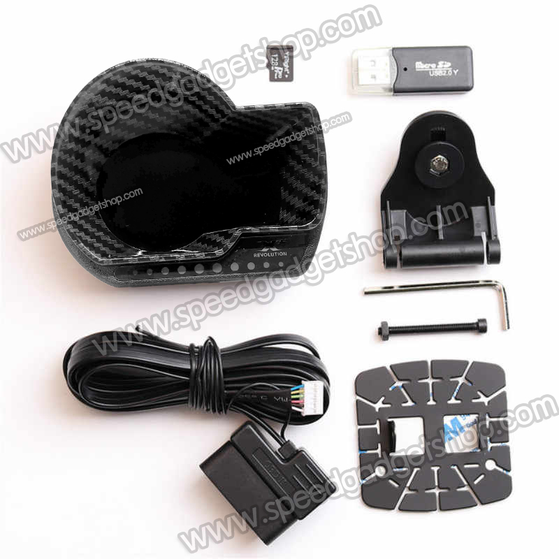 เกจวัด Lufi XF Revolution OBD2 Smart gauge Display Meter ฟรีชิพไลท์ วัดความร้อน วัดความเร็ว วัดรอบ วัดแบต มีเสียงเตือน เฟิร์มเเวร์ใหม่ อ่านค่าเยอะ อ่านค่าไว (อัพเดท Firmware ใหม่ล่าสุด)