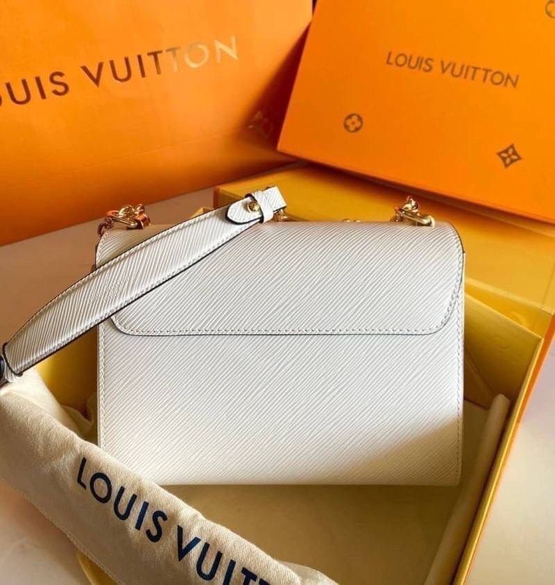 VIP 】หนังแท้ LOUIS VUITTON Epi Twist Shoulder Bag MM 4 สี พร้อมส่งที่ไทย