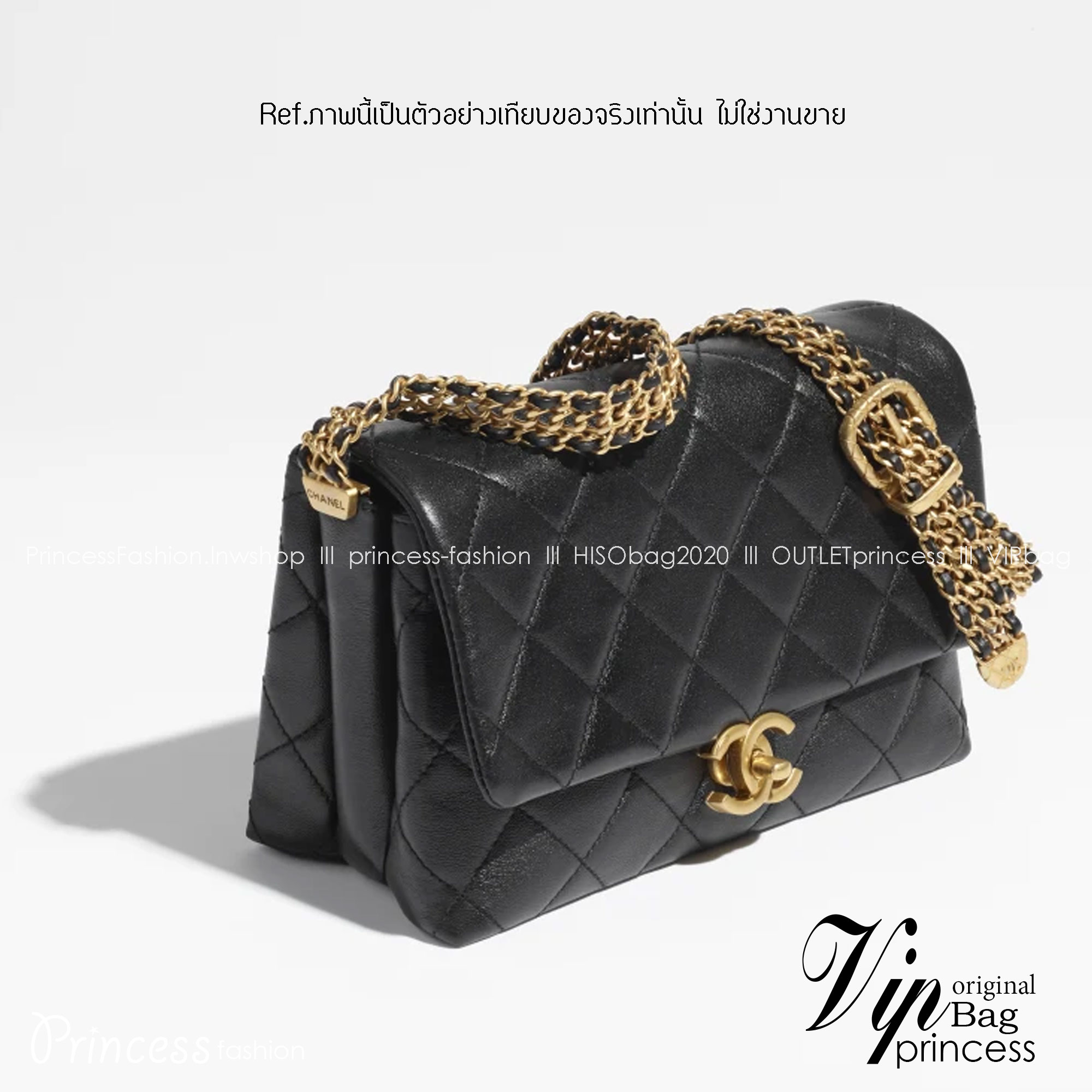Chanel Small Flap Bag gold-tone metal, black / Chanel Bag / Chanel Box พร้อมส่ง กระเป๋าสะพายใบเล็ก 2023 คอลใหม่ ใช้งานต่างประเทศได้ ภาพถ่ายจากงานขายจริง