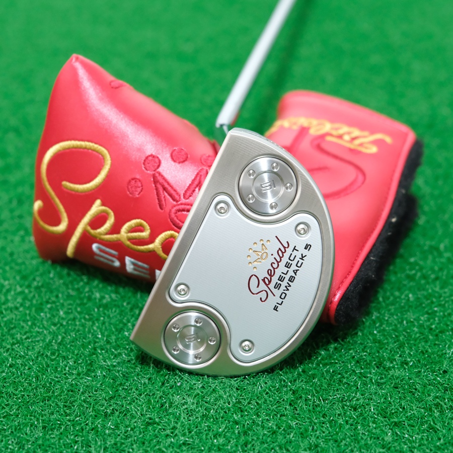 NEW SCOTTY CAMERON SPECIAL SELECT FLOWBACK 5 34" PUTTER + HEADCOVER