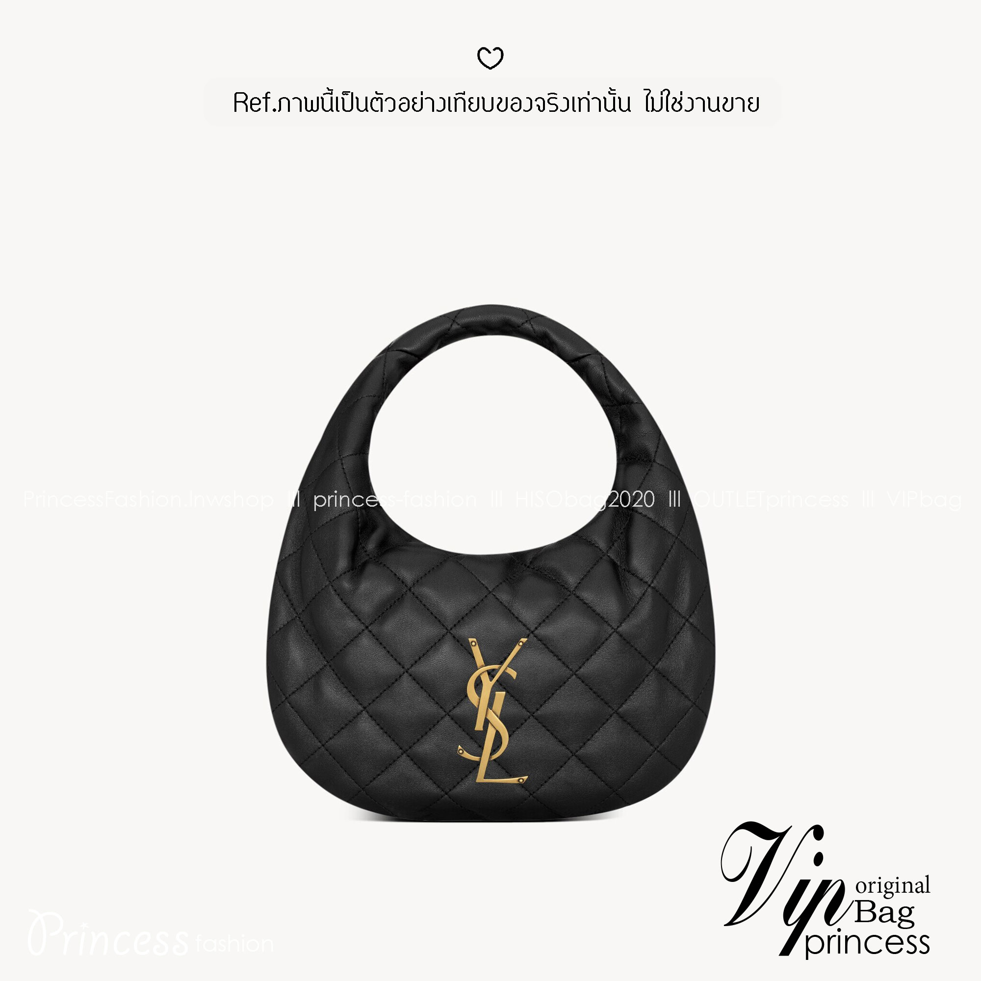 ORI หนังแท้ | YSL ICARINO in quilted nappa 25cm กระเป๋าถือ Icare รุ่นยอดนิยม ปรับไซส์ใช้งานง่าย ดีไซน์ทันสมัย น้ำหนักเบา เรียบหรู โดดเด่นด้วยโลโก้แบรนด์สีทอง