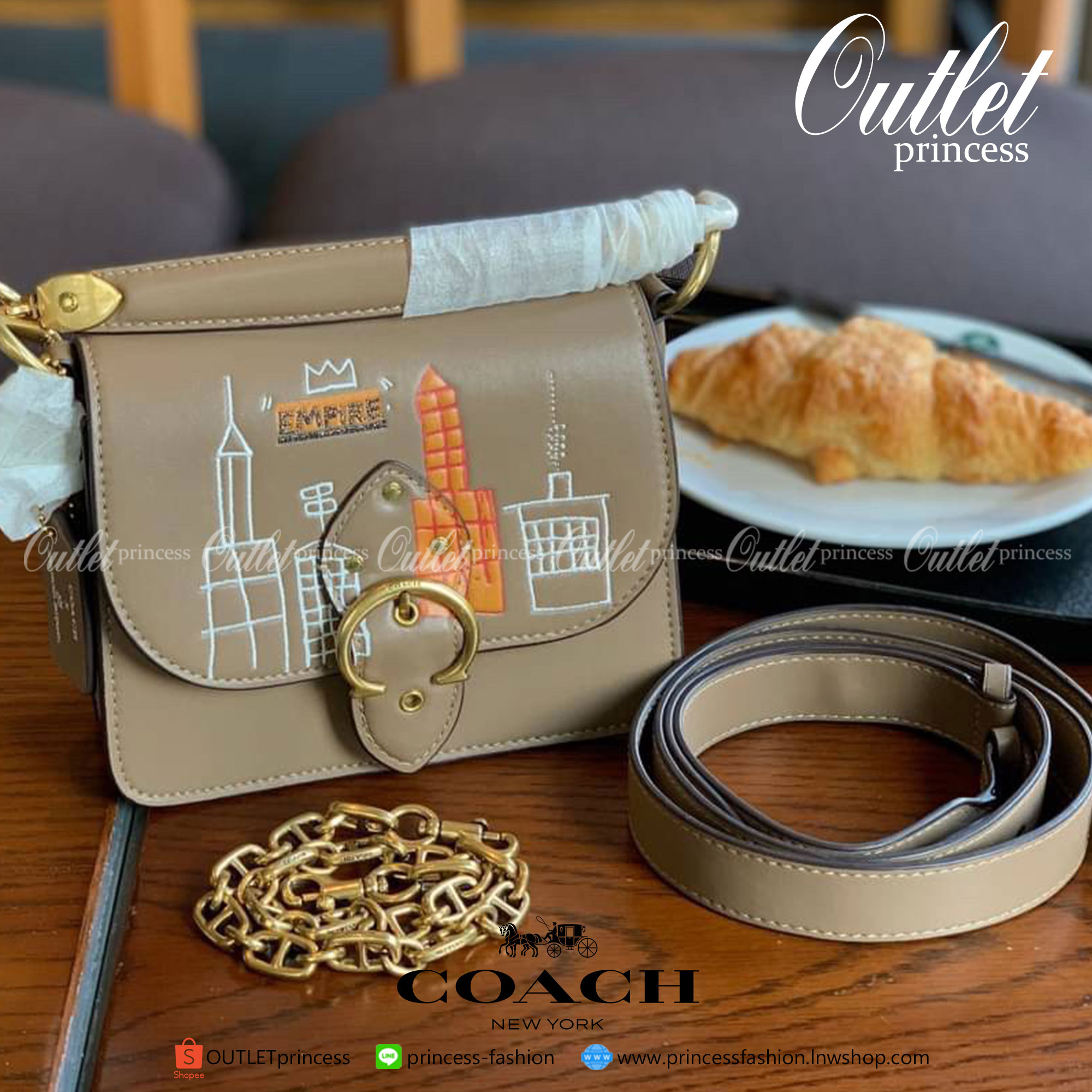LIMITED EDITION COACH X JEAN-MICHEL BASQUIAT BEAT พร้อมส่งที่ไทย! ผลงานจากศิลปินระดับโลก