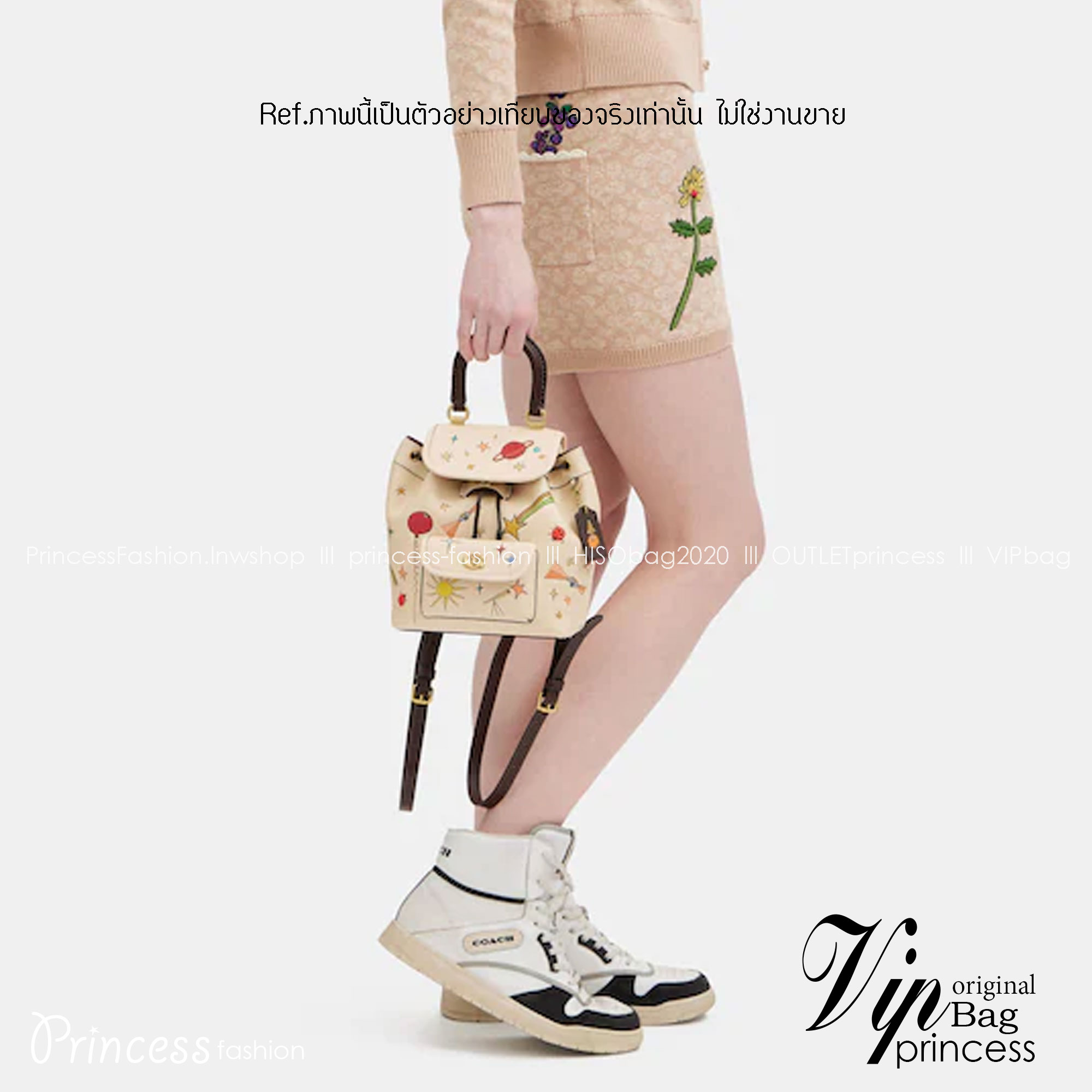 COACH X Observed By Us Riya Backpack 21 In Colorblock CK400 พร้อมส่งที่ไทยก่อนใคร กระเป๋าวสะพายหลังแบบมีหูหิ้ว หนังแท้อย่างดี หนังนิ่มละมุนมือมากค่ะ ไม่แข็งทื่อๆนะคะ!