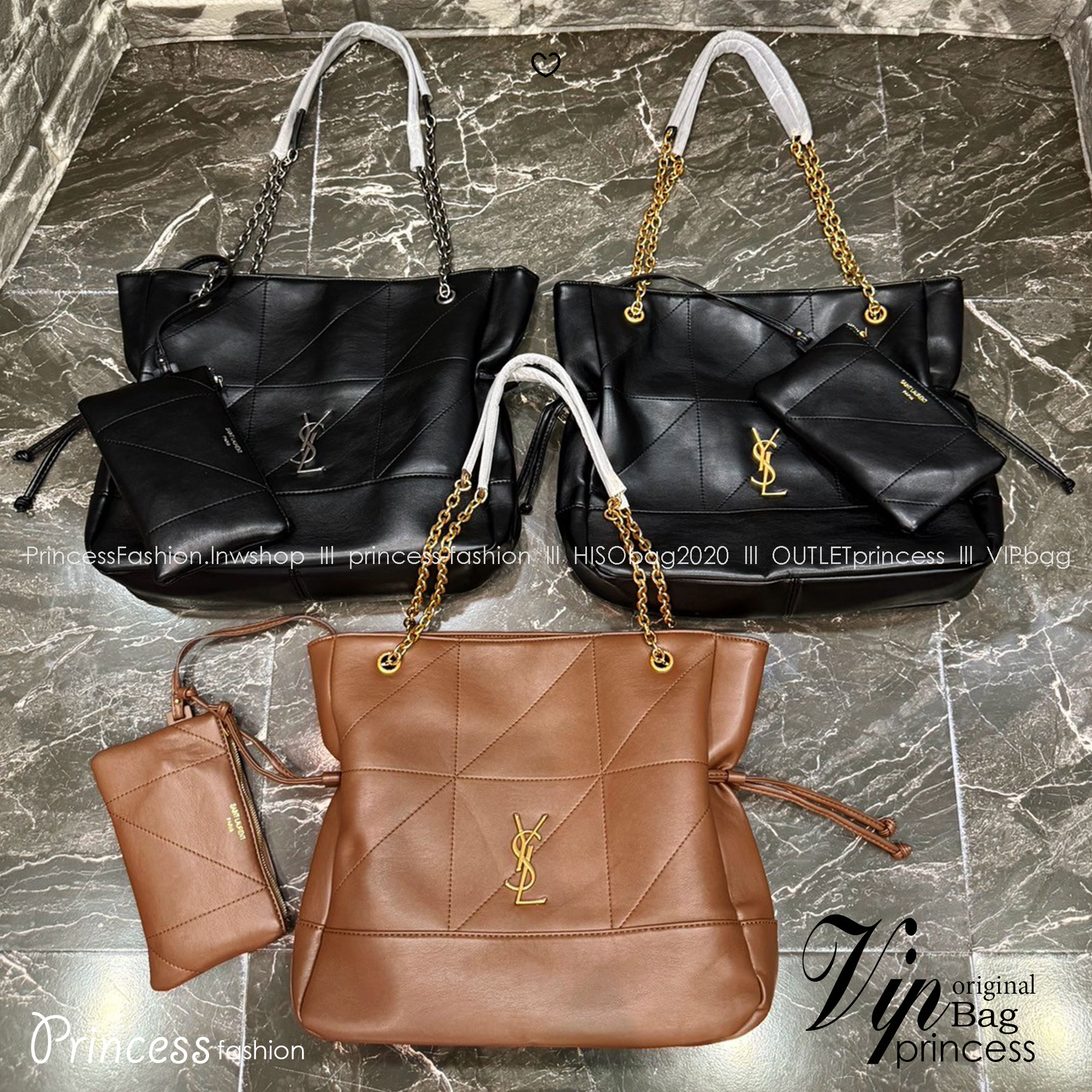 YSL Jamie shopping bag กระเป๋าสะพายทรงโท้ทใบใหญ่ เรียบหรู ดูปัง ดูแพง สีสวยคลาสสิคตัดกับอะไหล่สีทองได้อย่างลงตัว