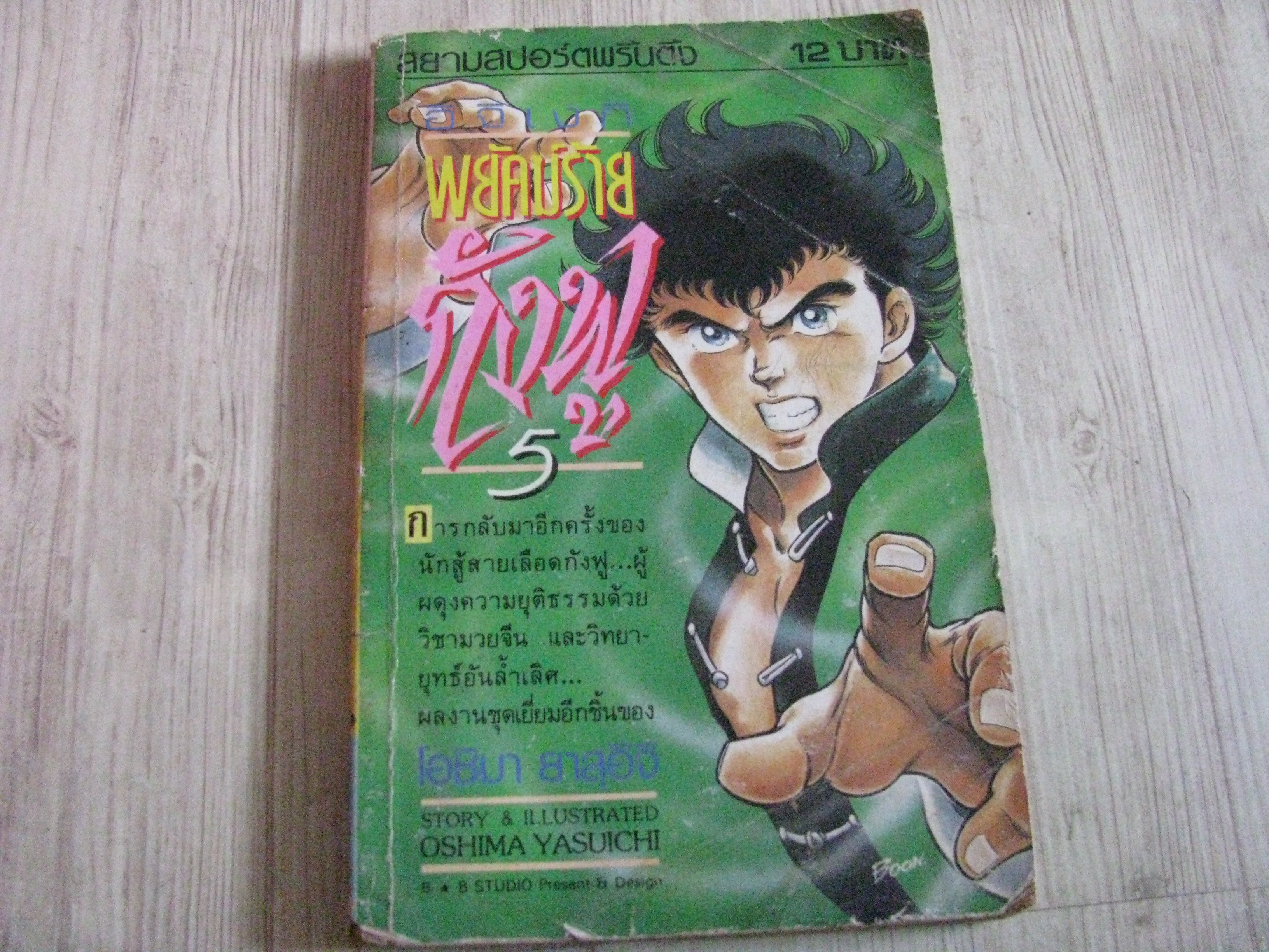 พยัคฆ์ร้ายกังฟู เล่ม 5 เล่มจบ