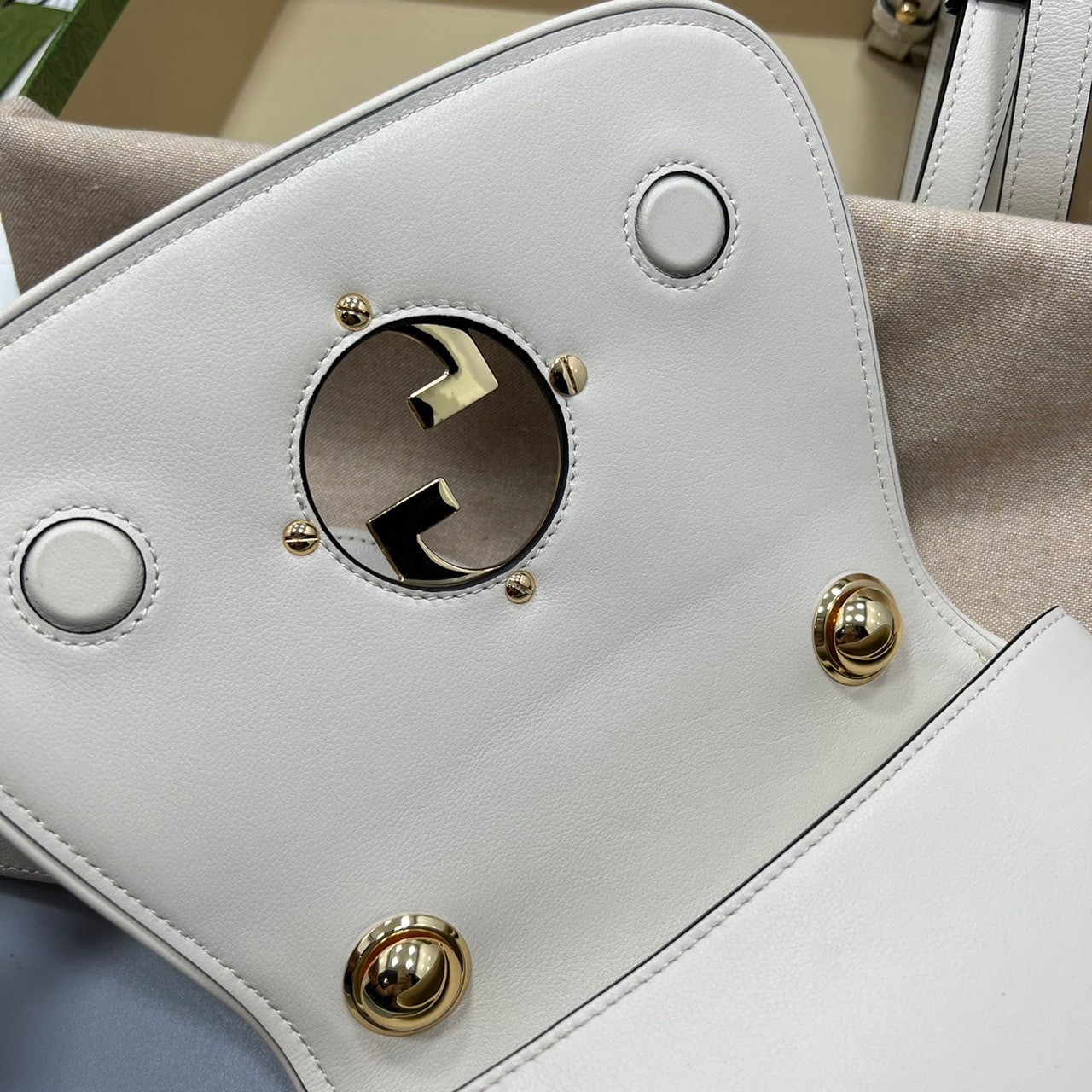 GUCCI Blondie mini bag เกรดเทพออริจินล หนังแท้ ภาพถ่ายจากงานขายจริง ใช้งานต่างประเทศได้ ผ่านทุก ตม