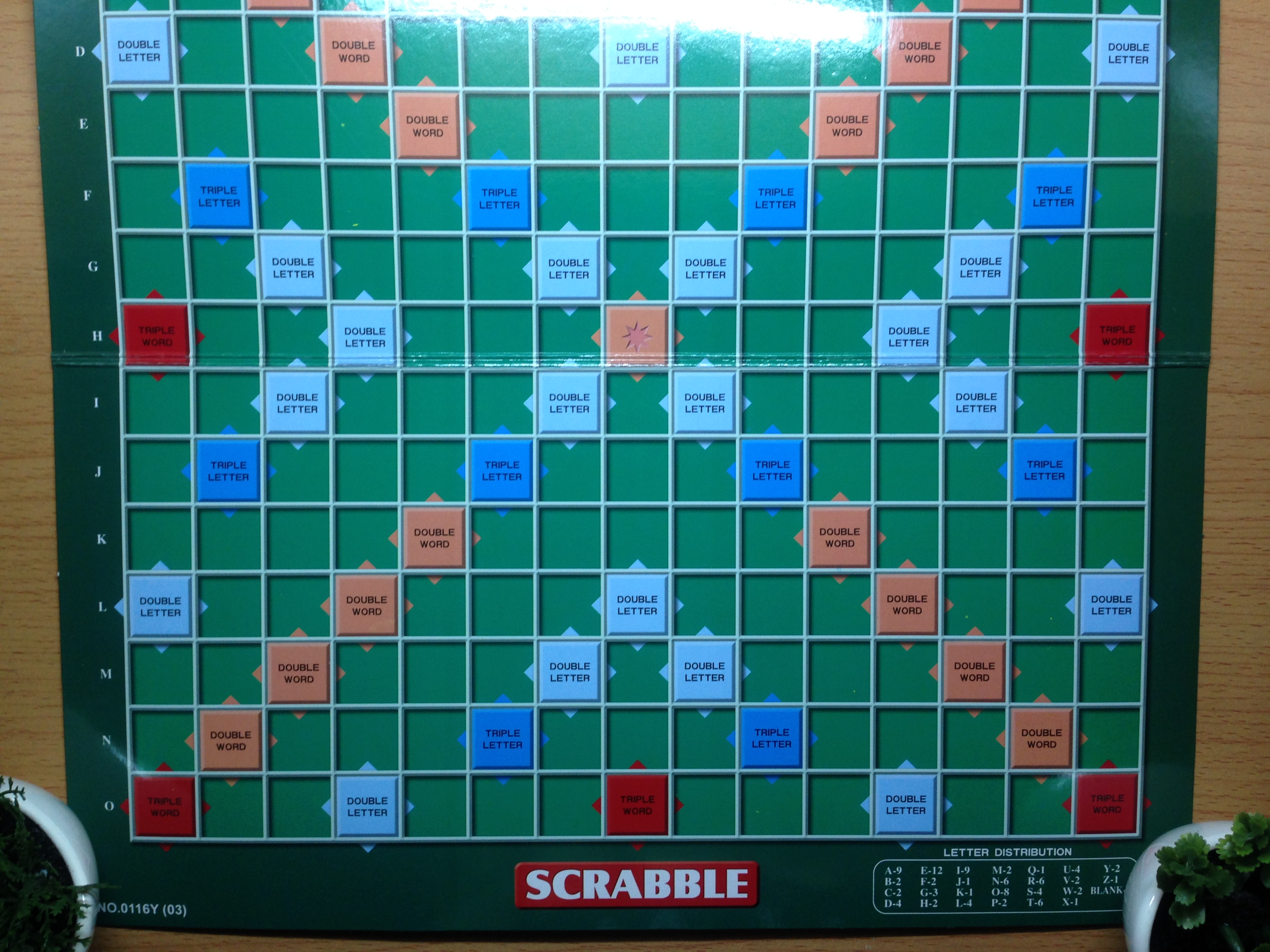 สแครบเบิ้ลเกมต่อคำศัพท์ภาษาอังกฤษไซส์ใหญ่ (Scrable)