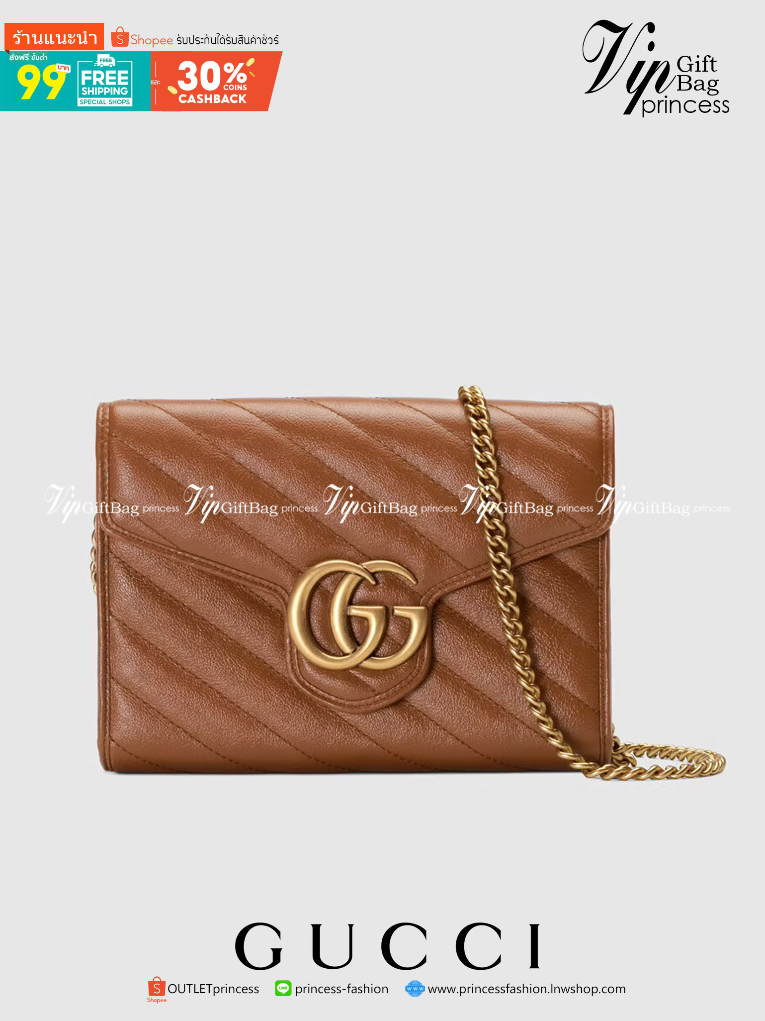 หนังแท้ GG Marmont matelassé mini bag พร้อมส่งที่ไทย GUCCI Wallet on Chain ภาพสินค้าถ่ายจากงานขายจริง รุ่นนี้หนังสวยมากค่ะ ละมุนที่สุด ใส่บัตร ใส่แบงค์ได้ รับรองว่าจะเป็นกระเป๋าที่จะหยิบใช้งานได้บ่อยๆ รับประกันความสวยปังค่าาา